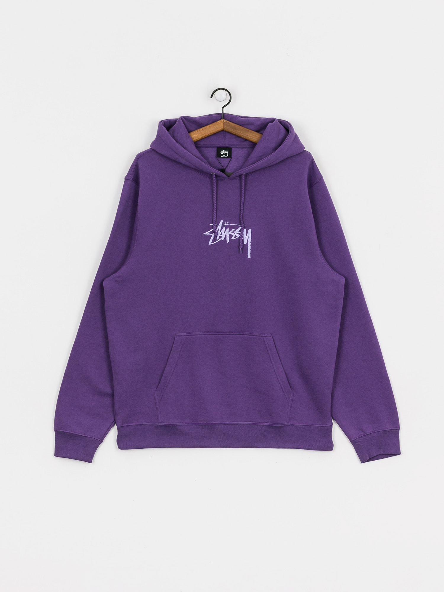 Stussy Stock Logo App HD Hoodie (purple)