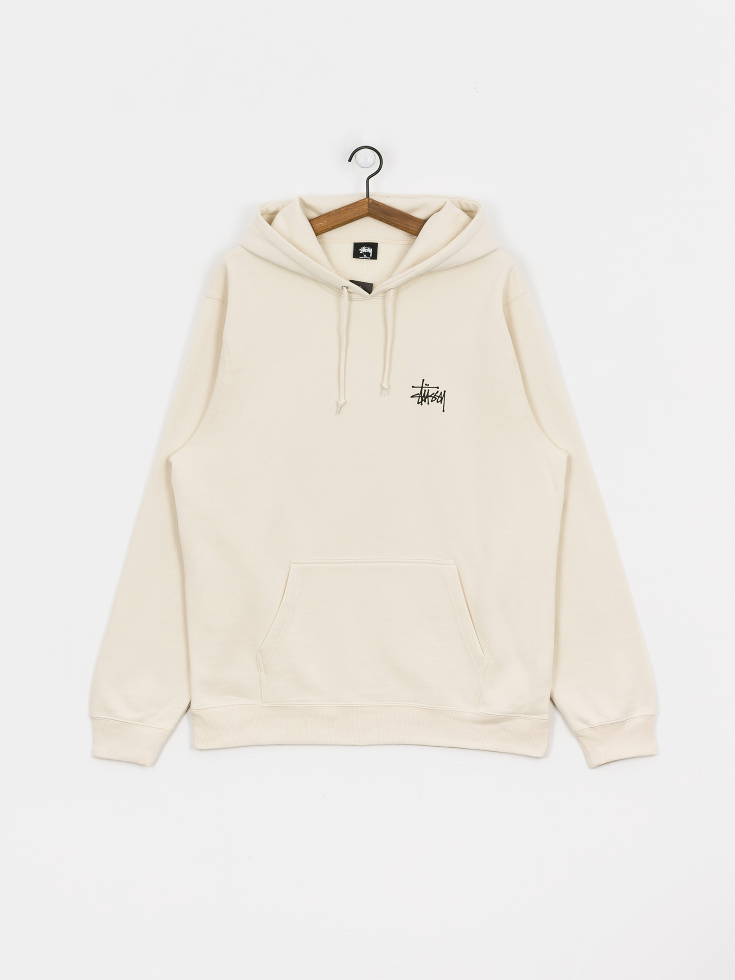 stussy cream hoodie