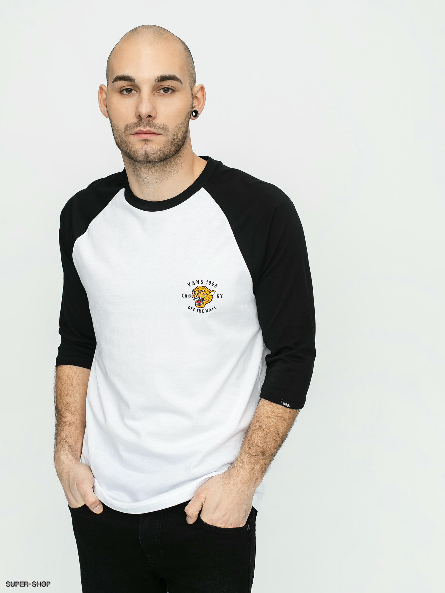 vans raglan mens t shirt