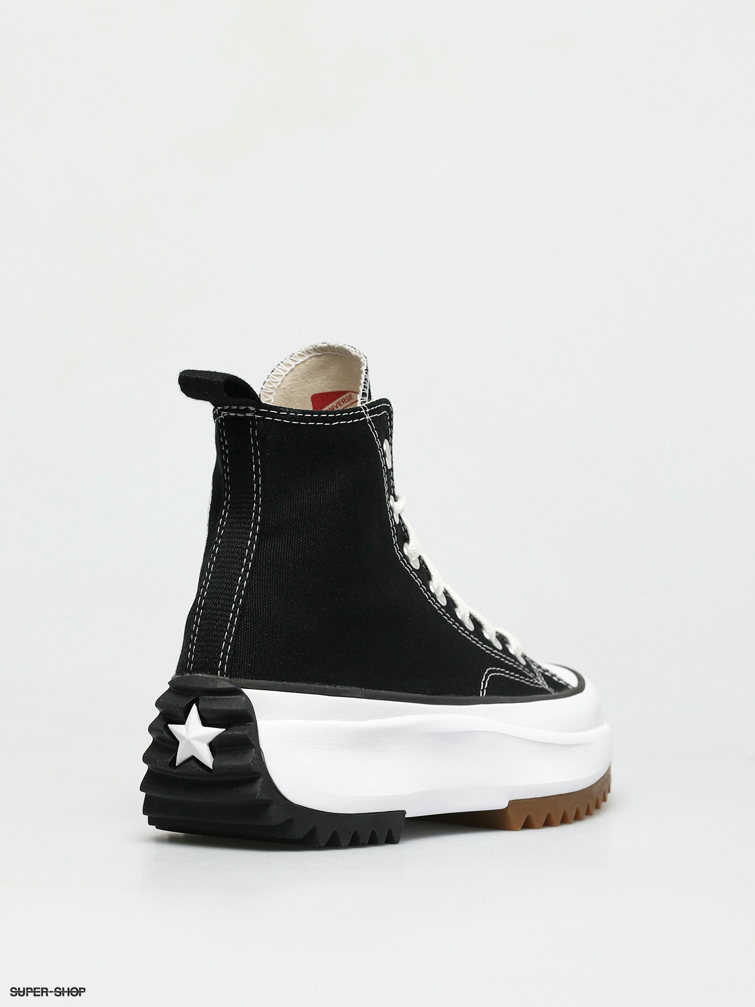 unisex converse run star hike lugged high top black