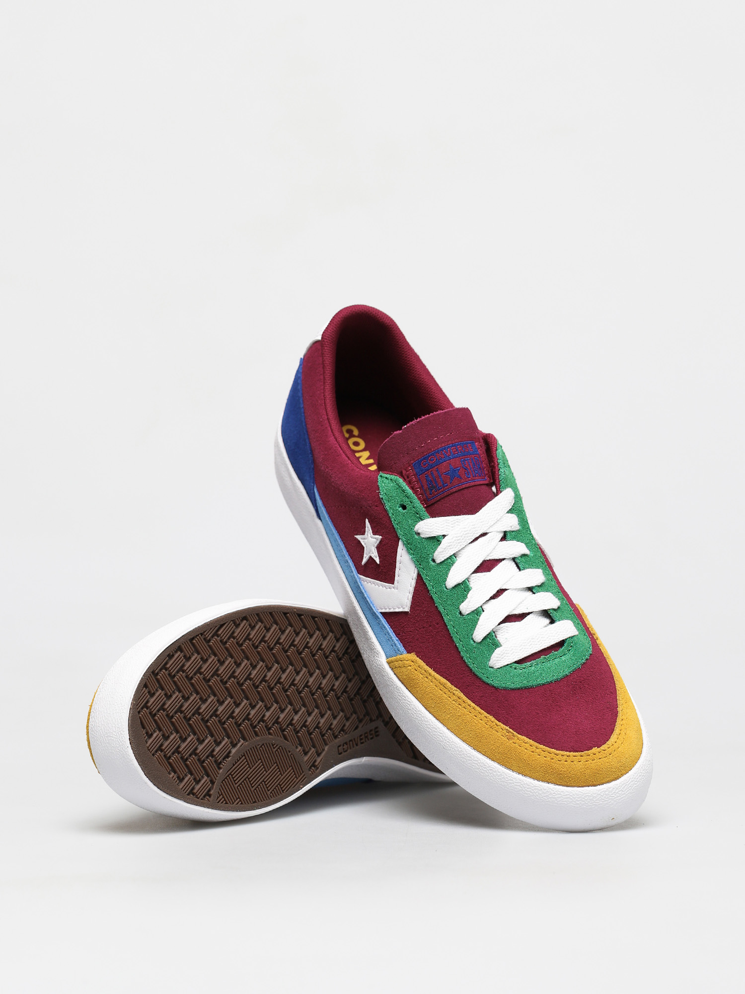 Net Star Gum Tape Converse Converse Net Star Classic Ox Shoes (wine)