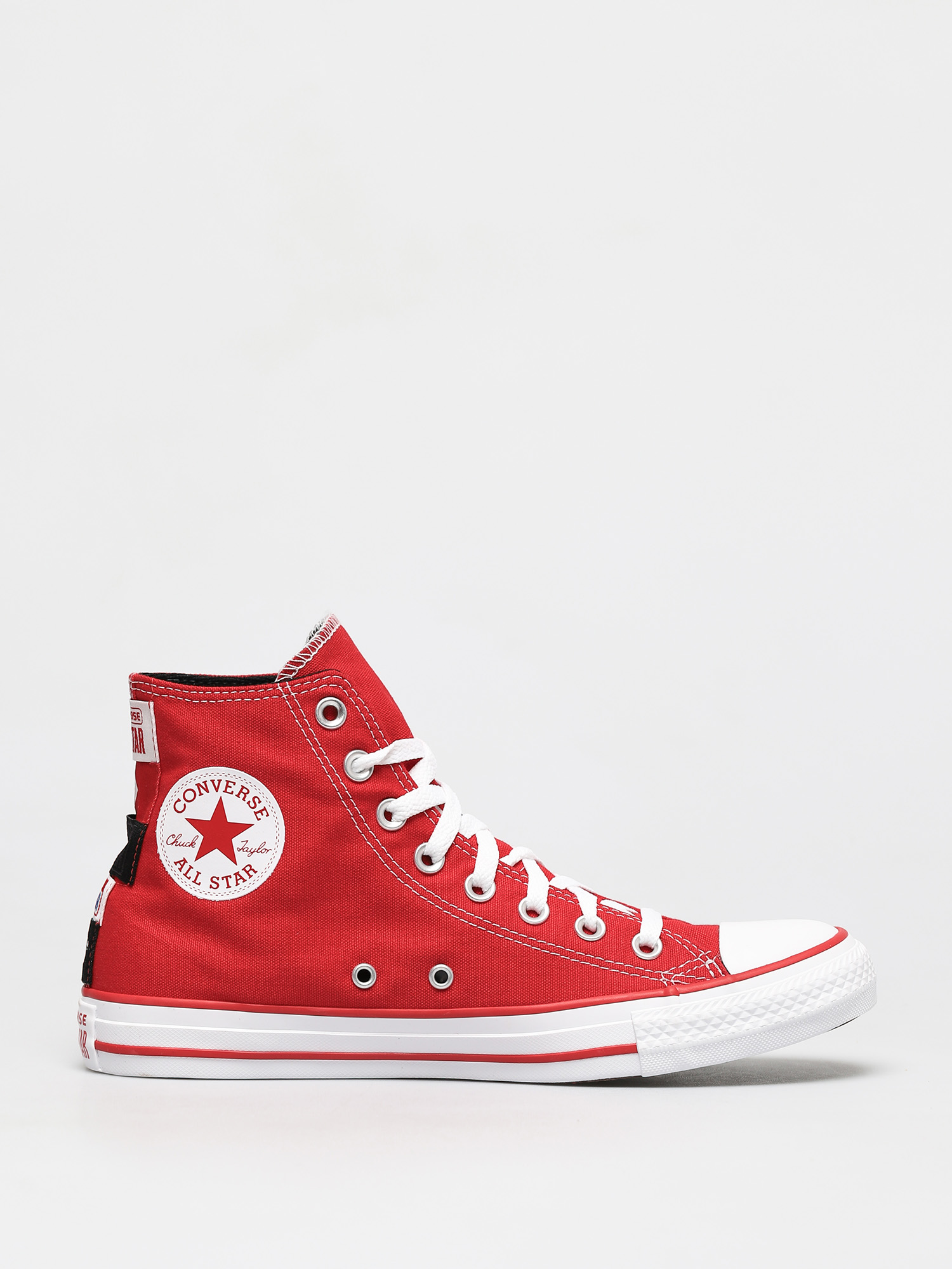 Converse Chuck Taylor All Star Heel Logos Hi Chucks (medium red)