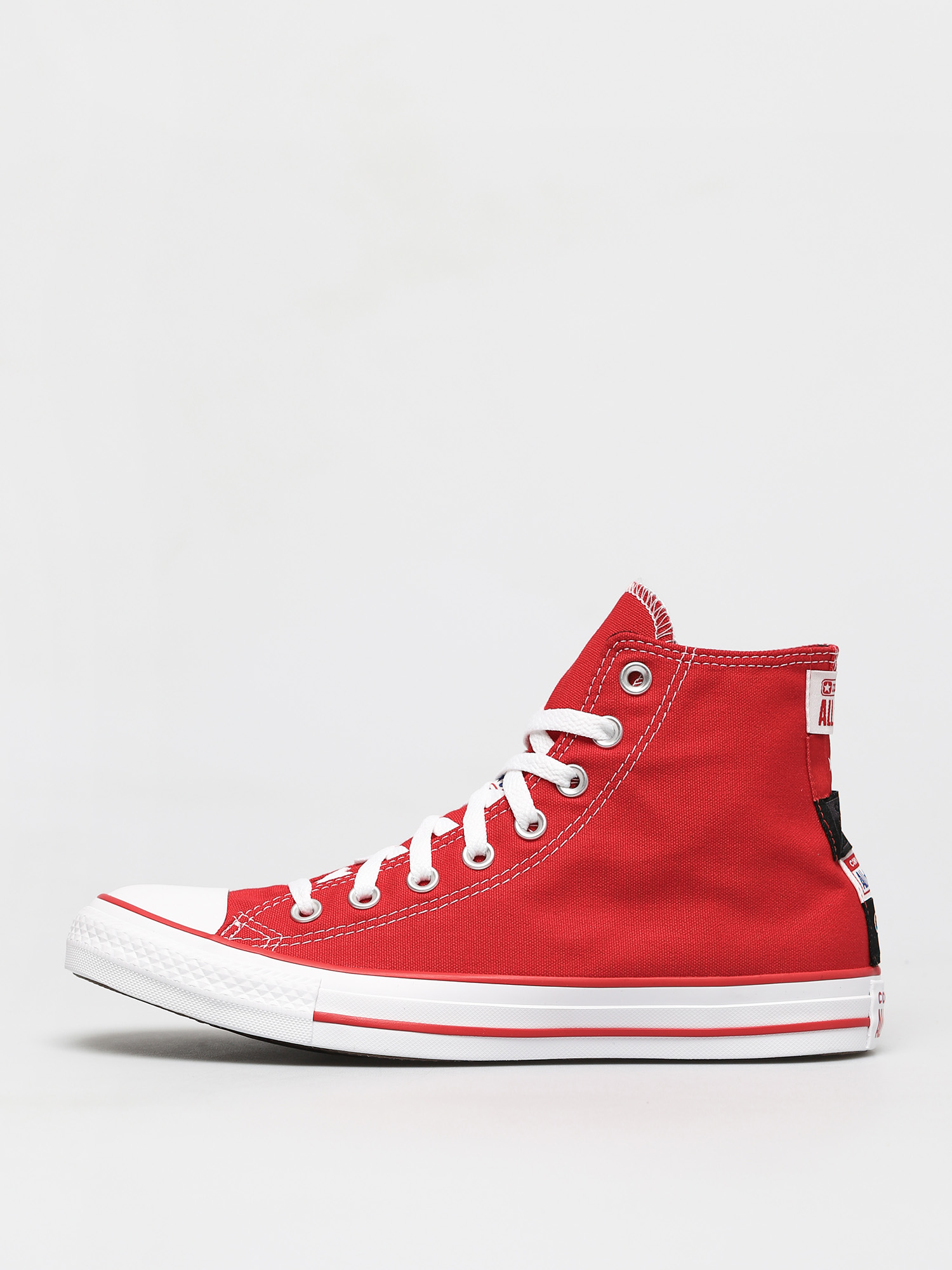 Converse Chuck Taylor All Star Heel Logos Hi Chucks (medium red)