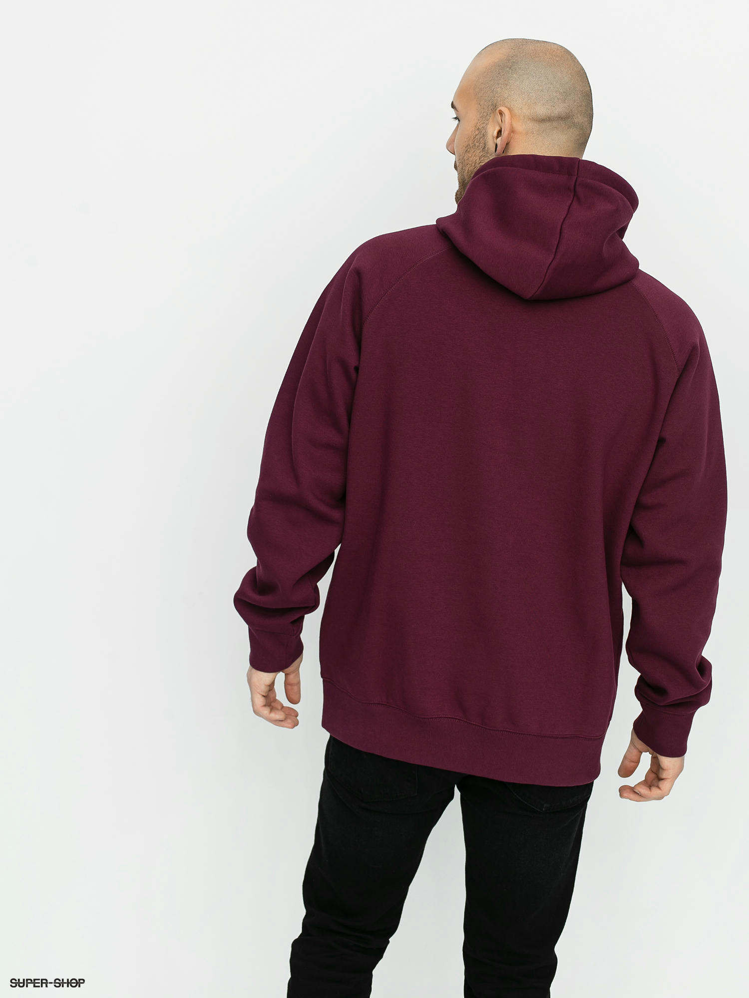 Buy > carhartt burgundy sweatshirt > in stock