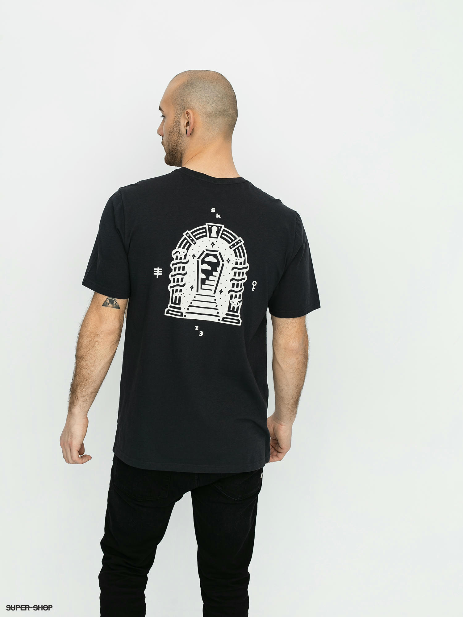 Burton Skeleton Key T shirt true black