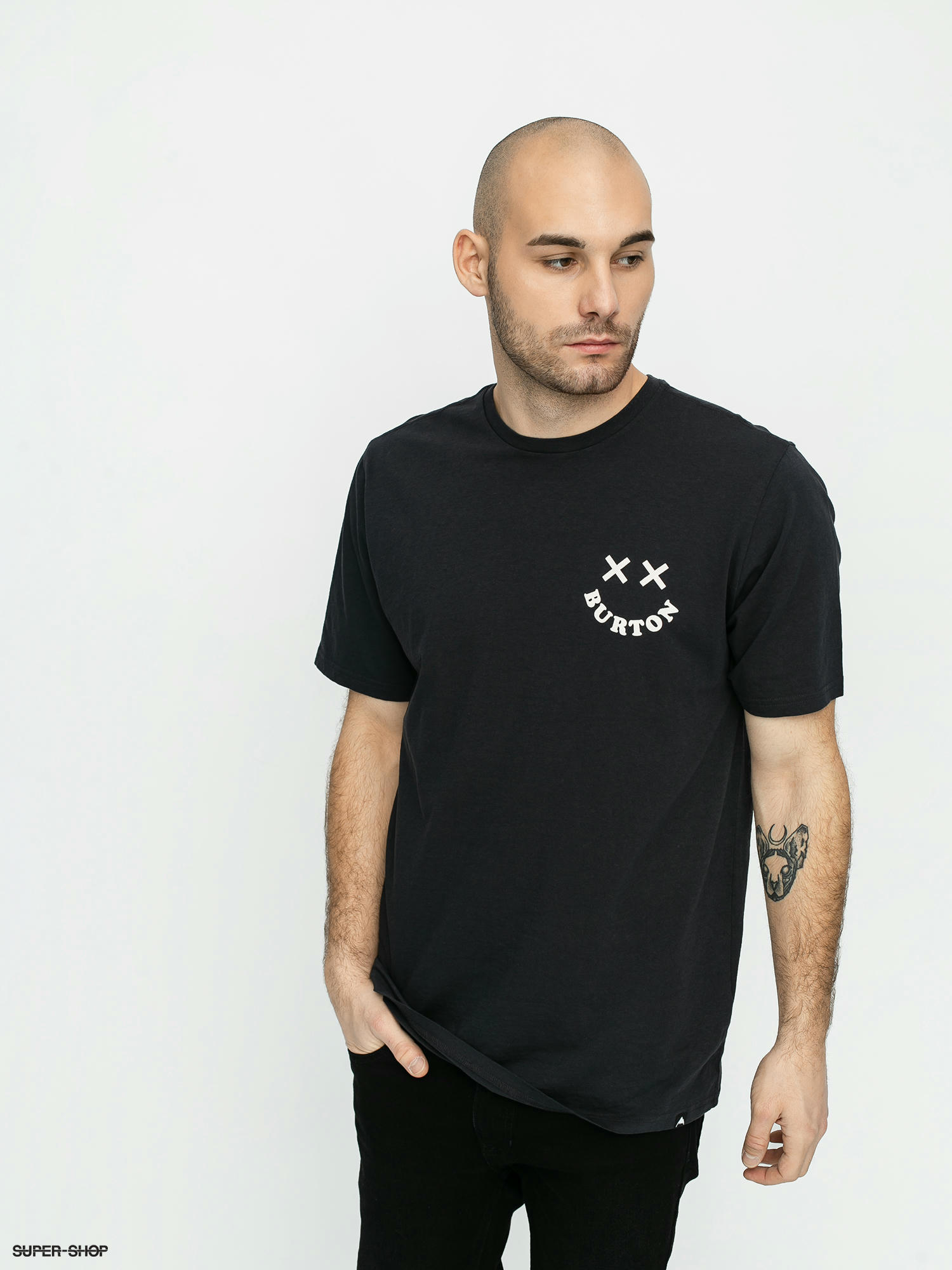 Burton Skeleton Key T shirt true black