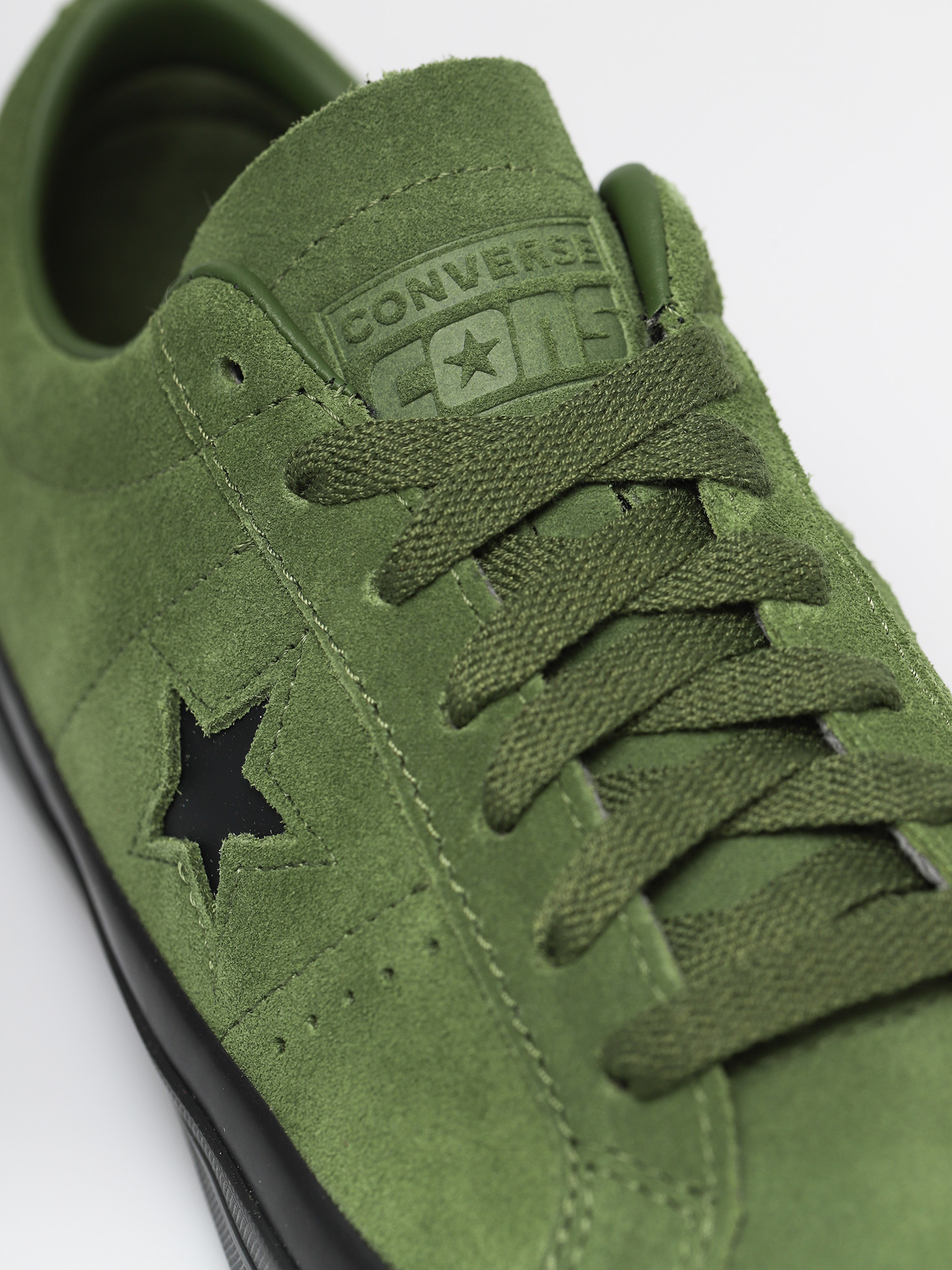 converse one star pro ox green