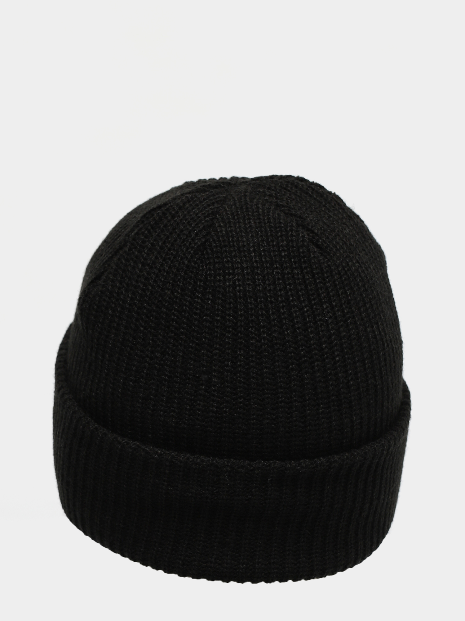 stussy basic cuff beanie black