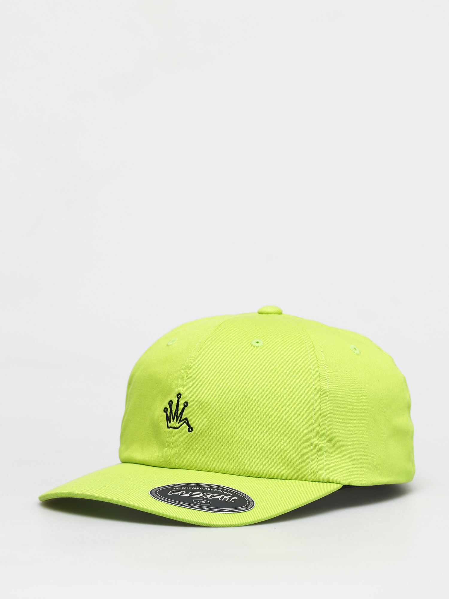 Stussy Bent Crown Fitted Low ZD Cap (lime)