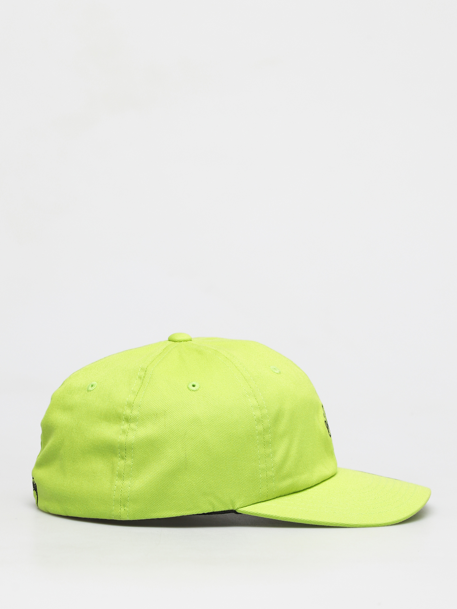 Stussy Bent Crown Fitted Low ZD Cap (lime)