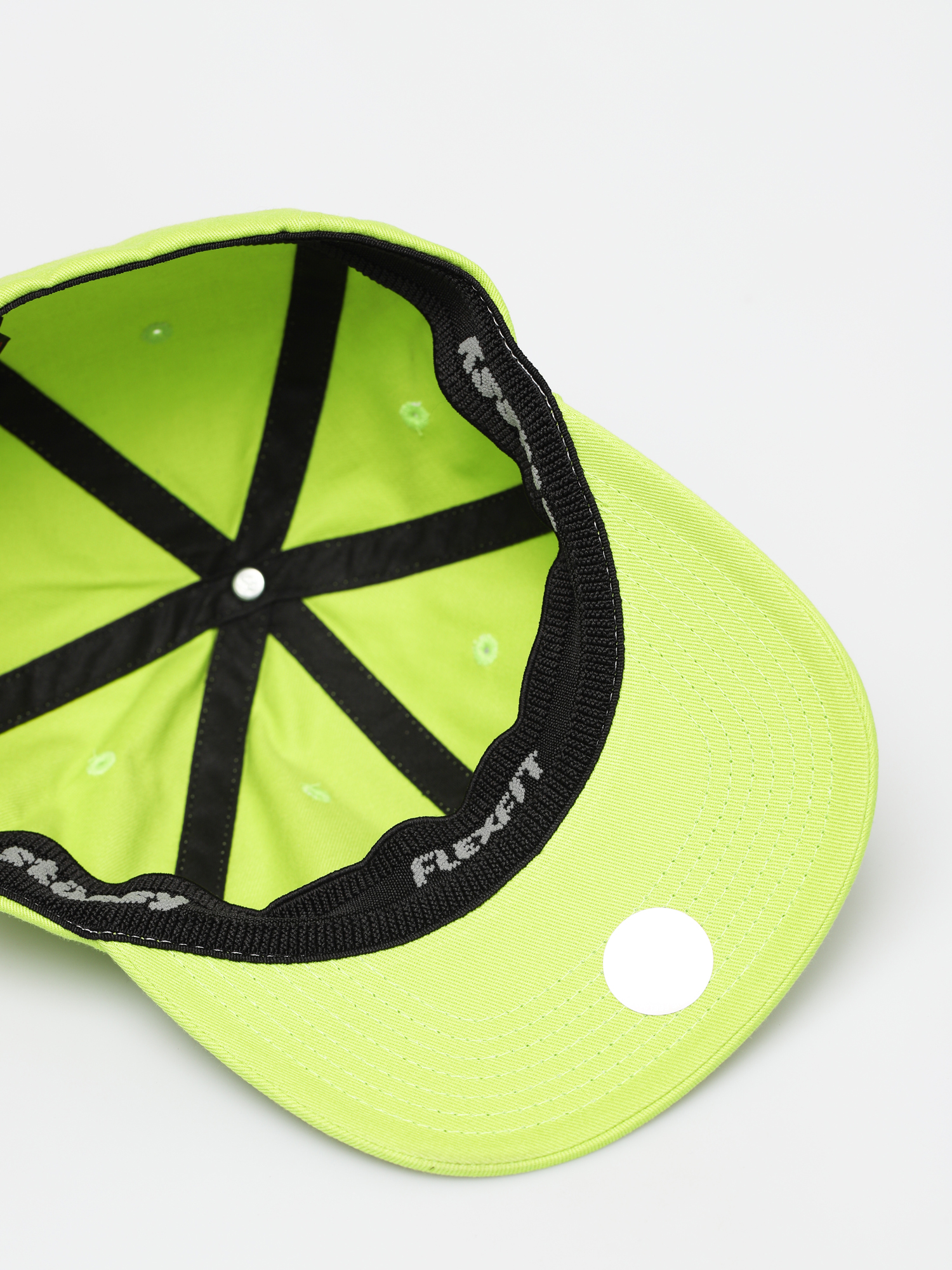 Stussy Bent Crown Fitted Low ZD Cap (lime)