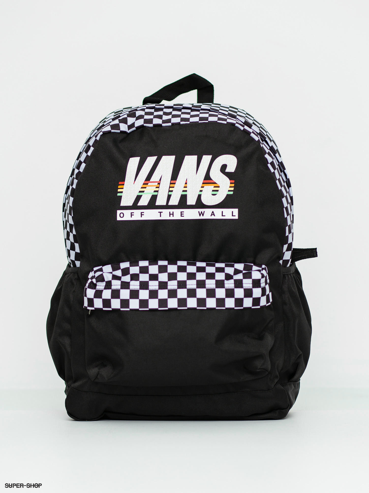 Vans Sporty Realm Plus Backpack Wmn black black sport stripe