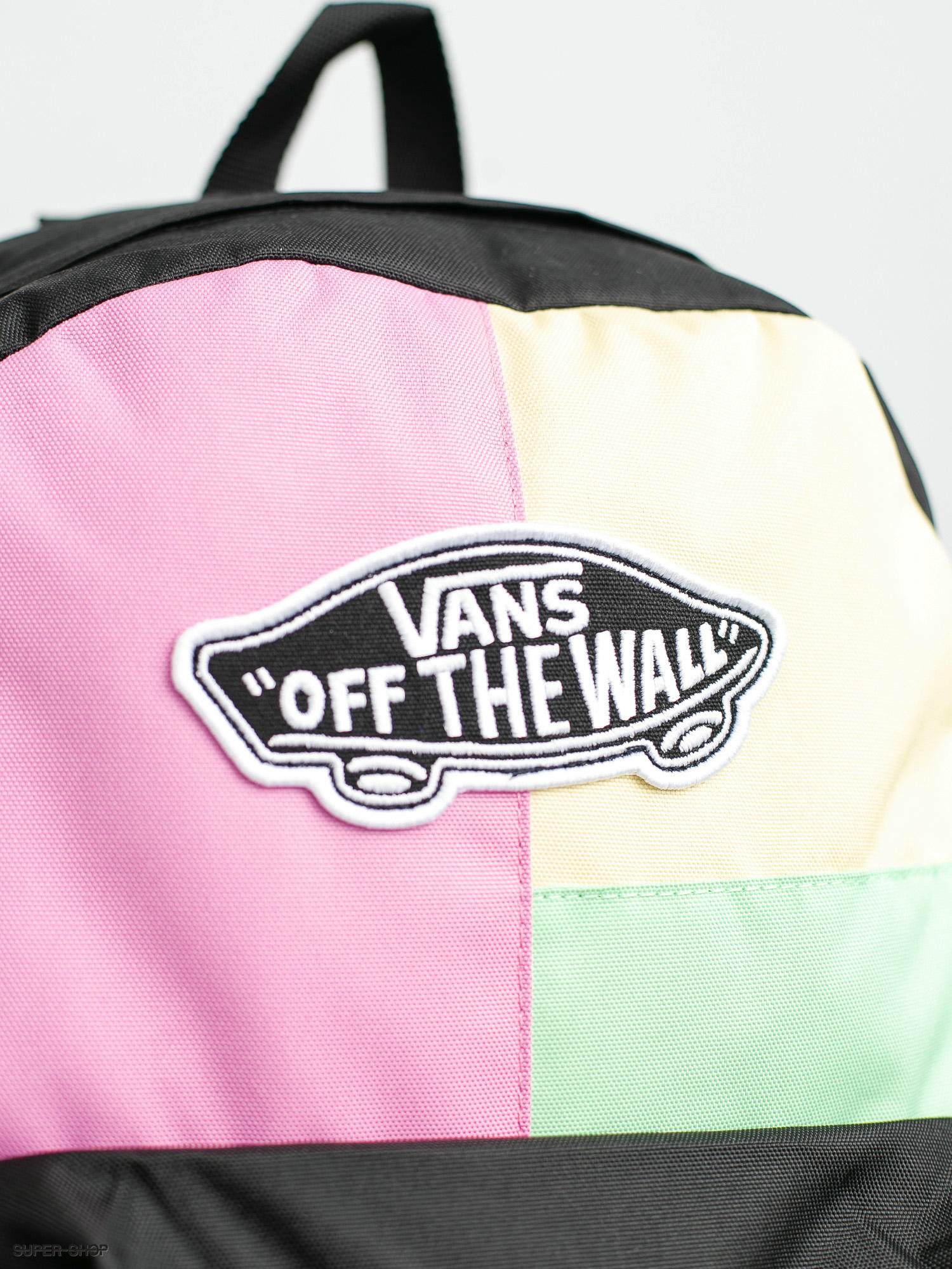 vans realm backpack desert rose