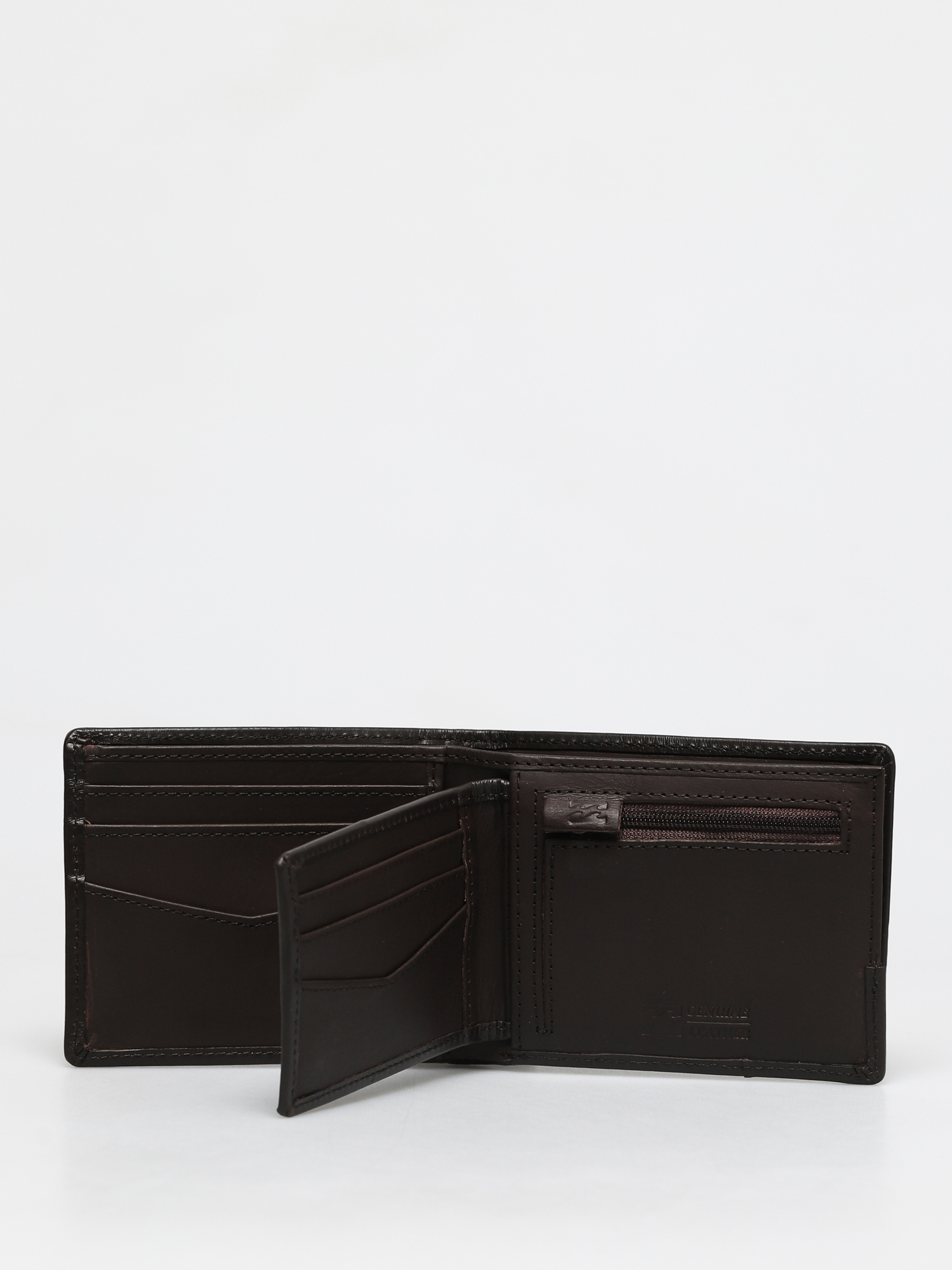 Billabong Arch Id Leather Wallet (chocolate)
