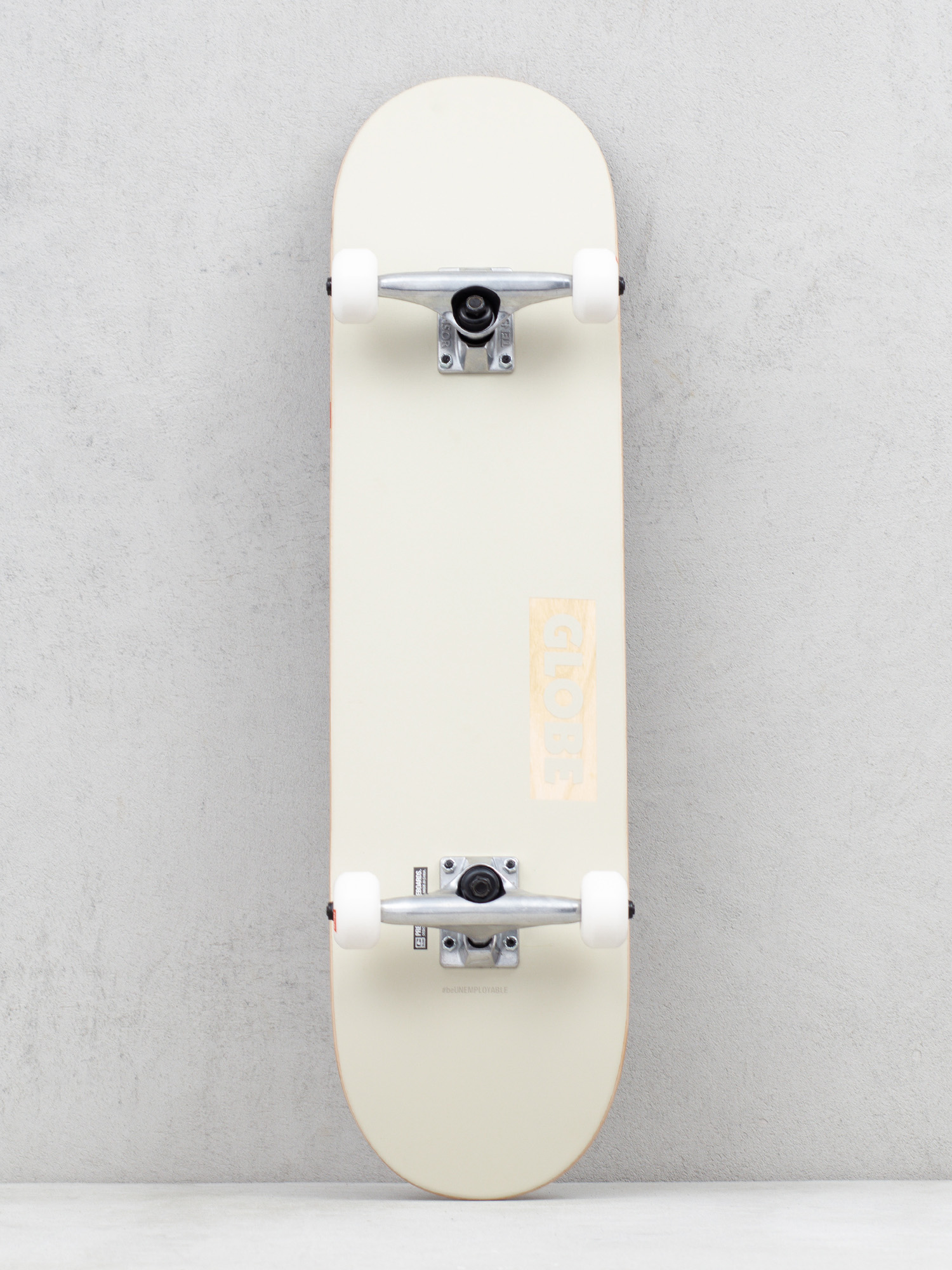 Globe Goodstock Skateboard (off white)