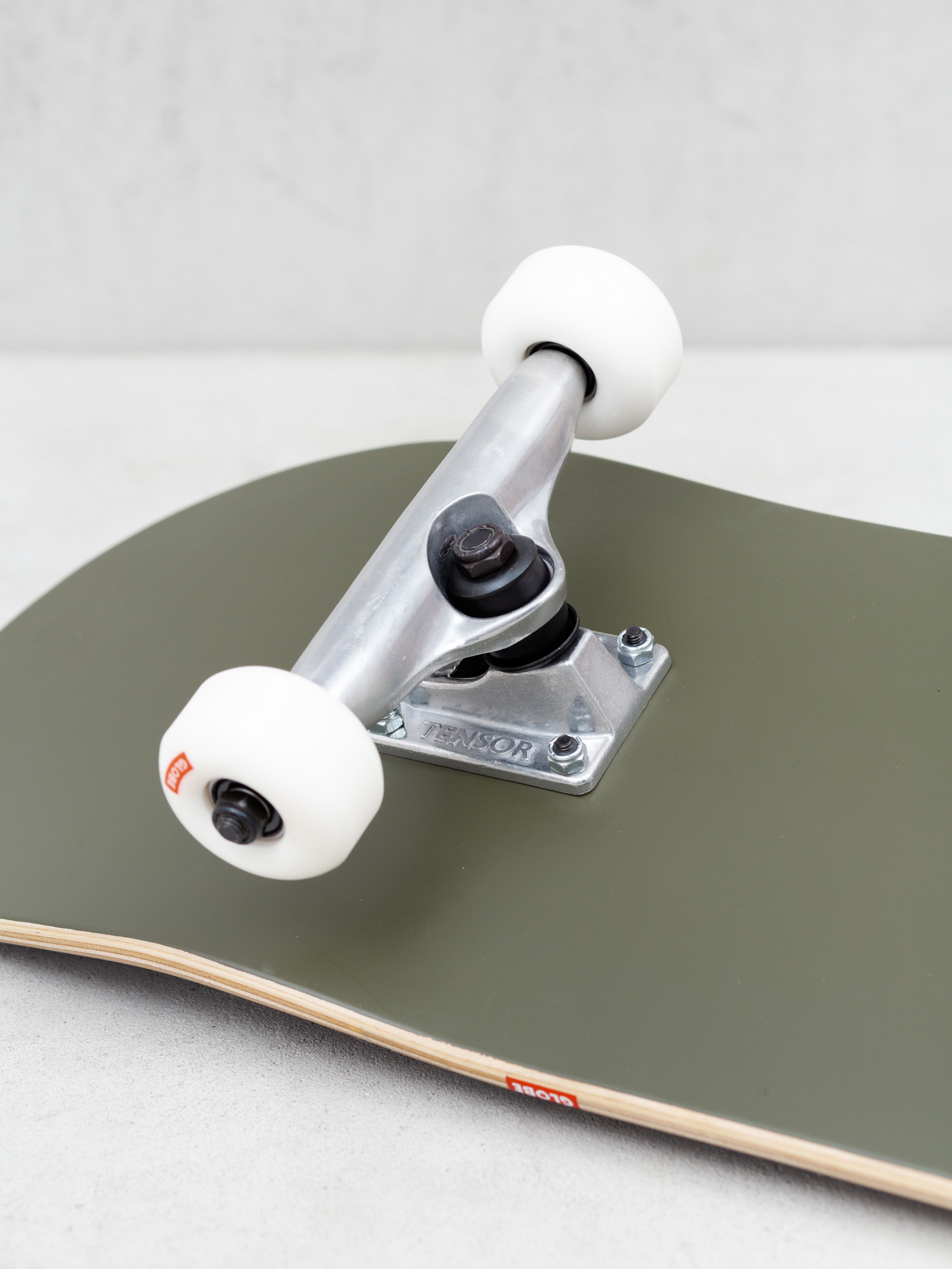 Globe Goodstock Skateboard (fatigue green)