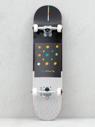 Globe G1 Nine Dot Four Skateboard (black white)