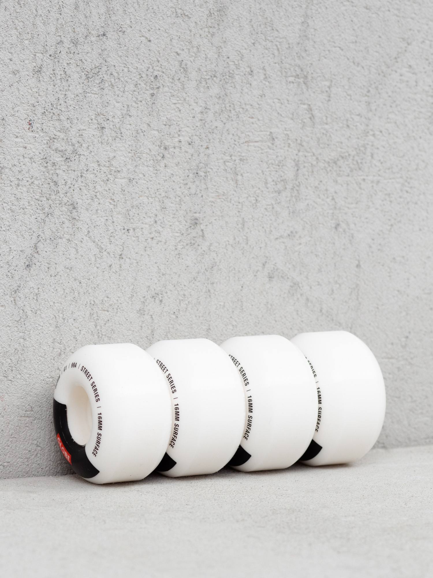 Globe G1 Wheels (white/black/bar)