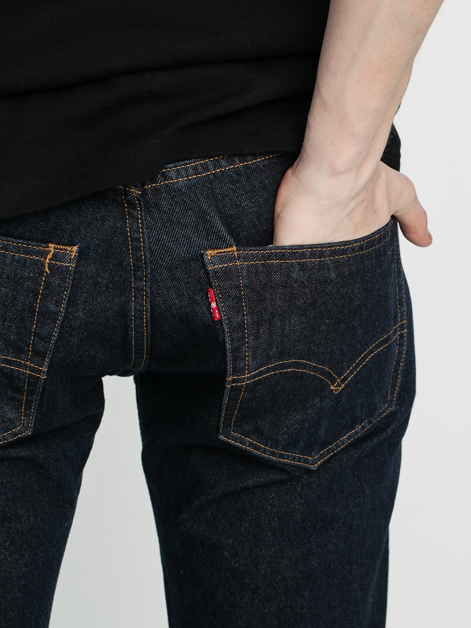 levis 501 rinsed indigo