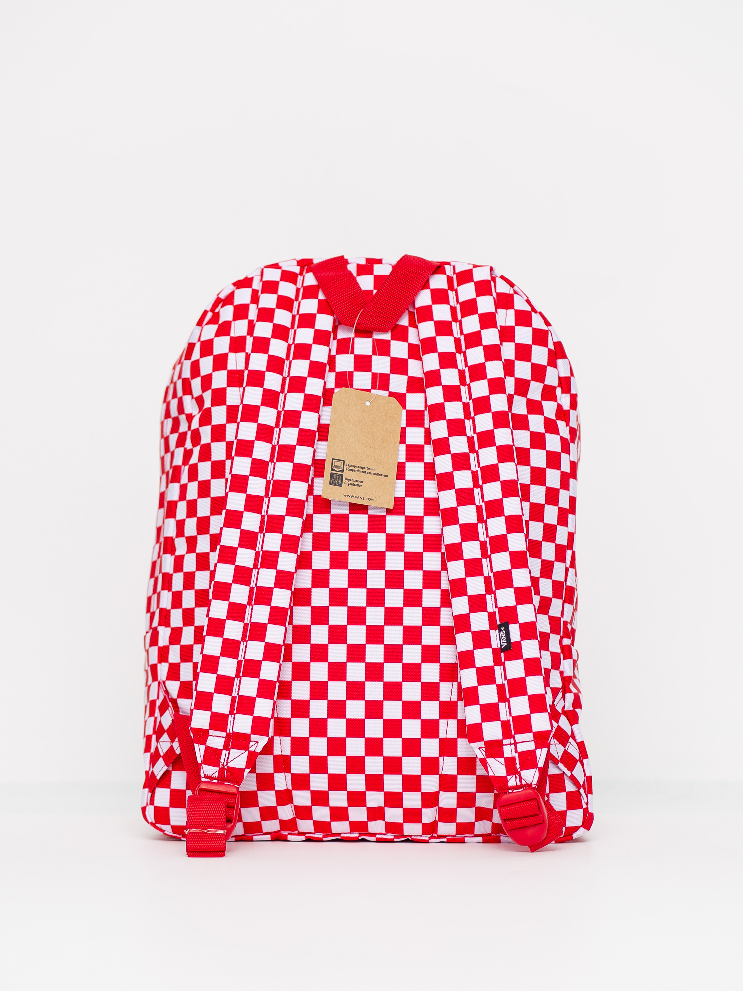 Vans Old Skool III Backpack red (red check)