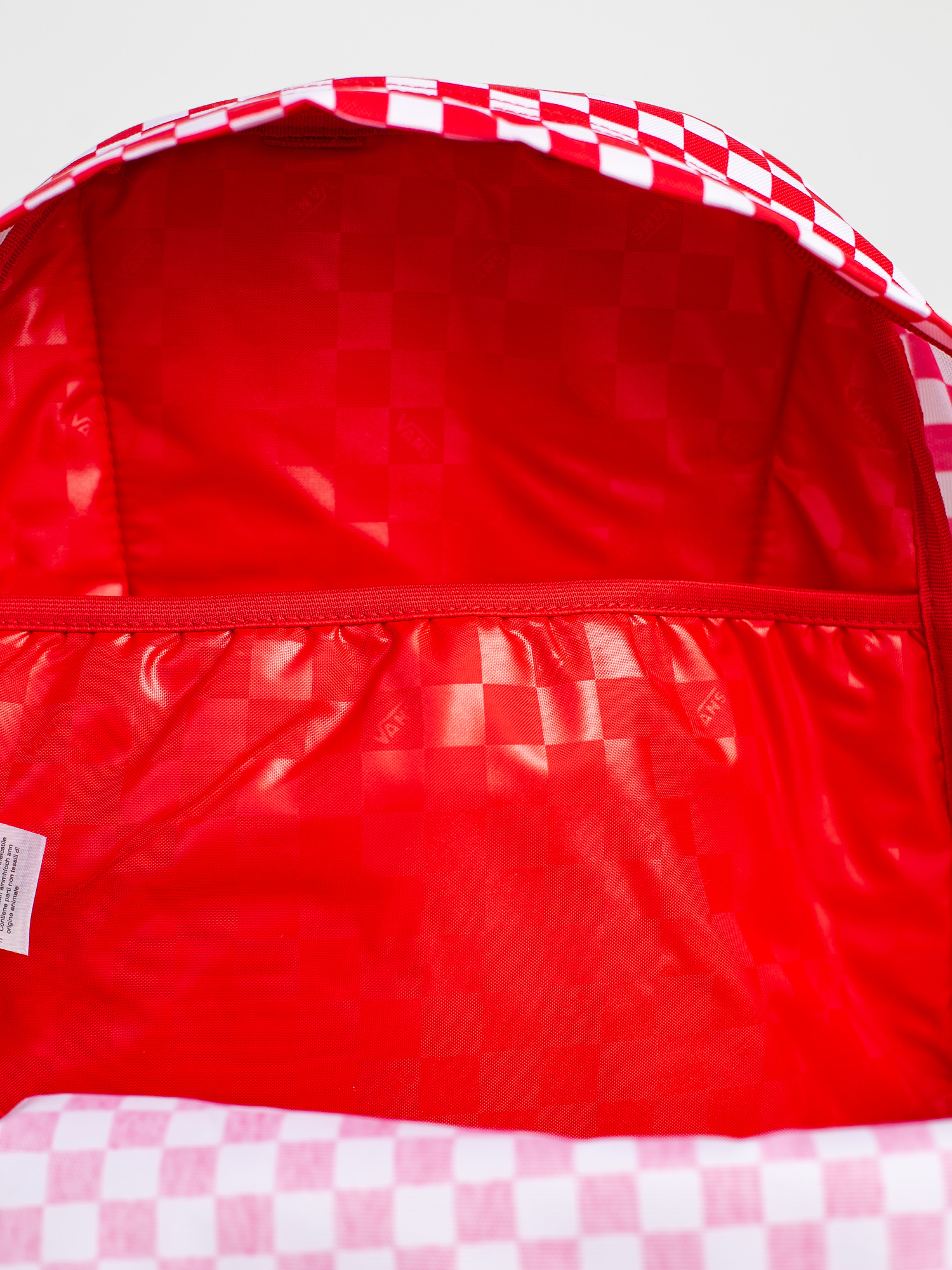 Vans Old Skool III Rucksack (red check)