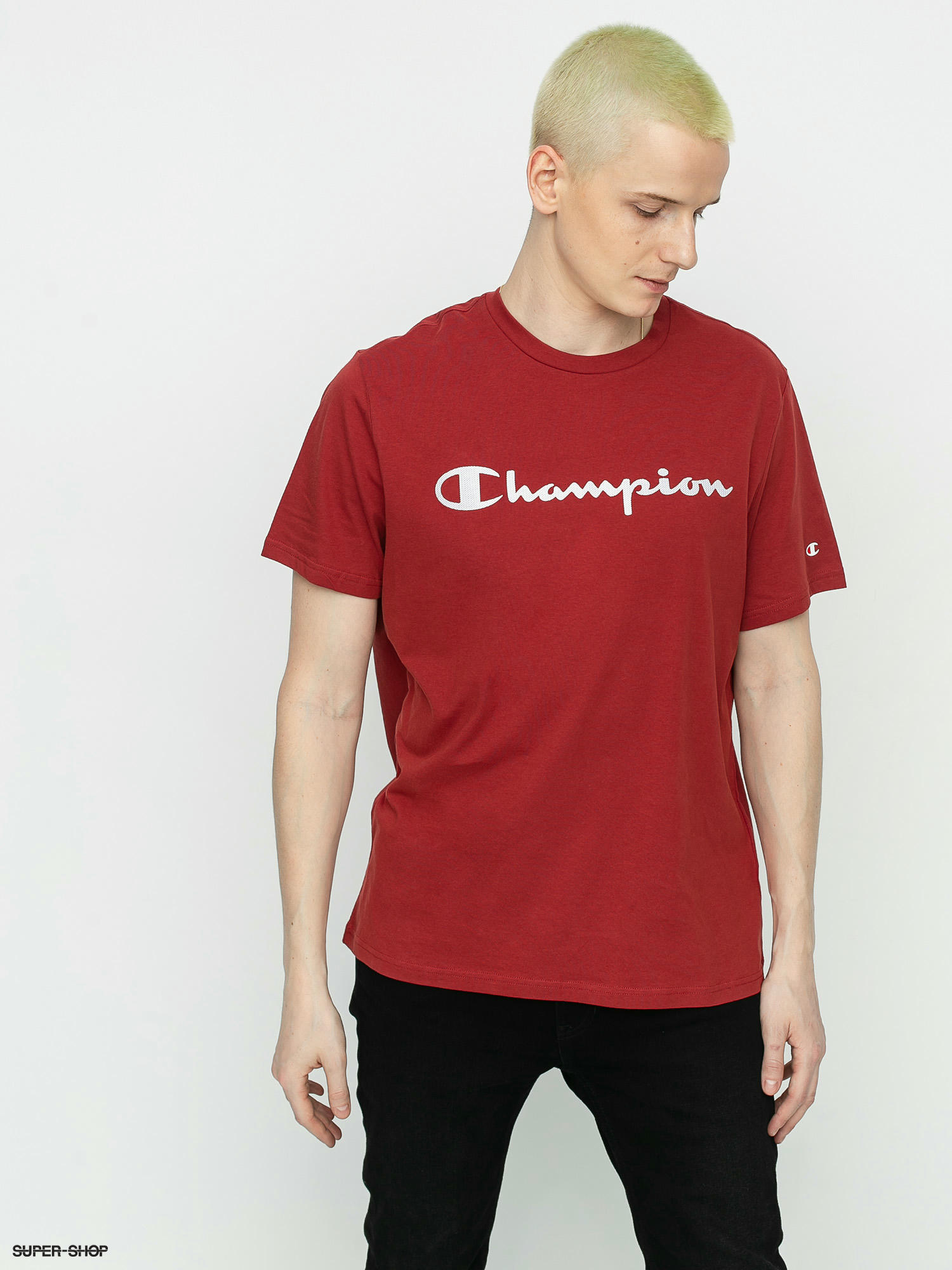 champion legacy crewneck t shirt