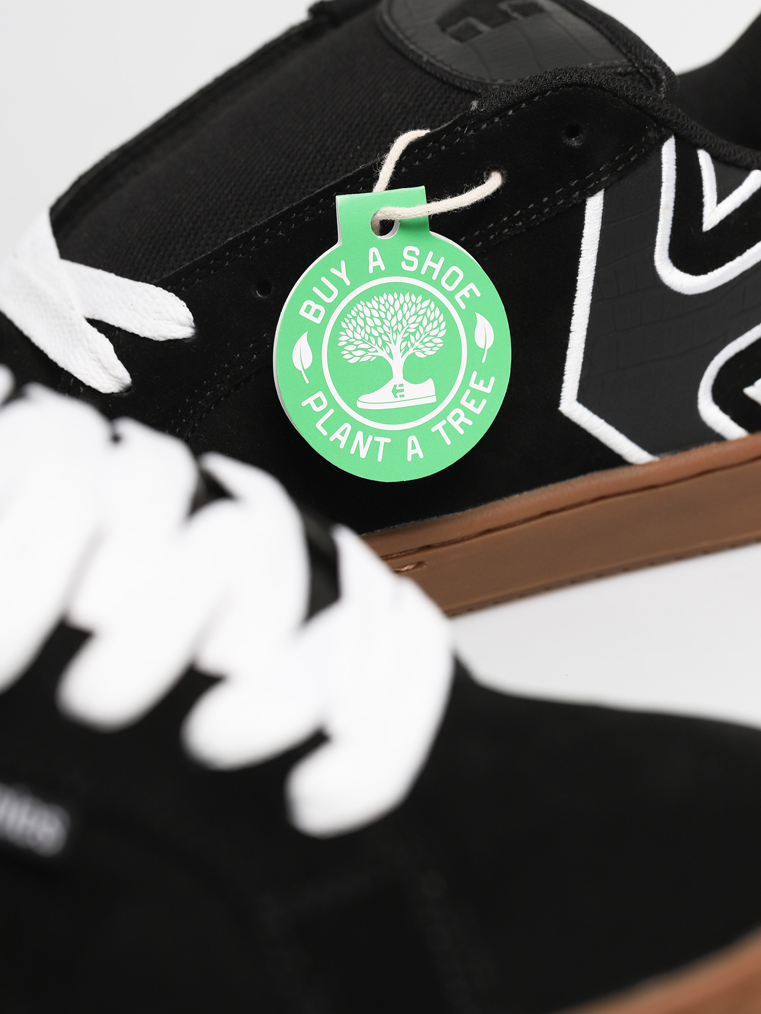 Etnies Fader Shoes (black/white/gum)