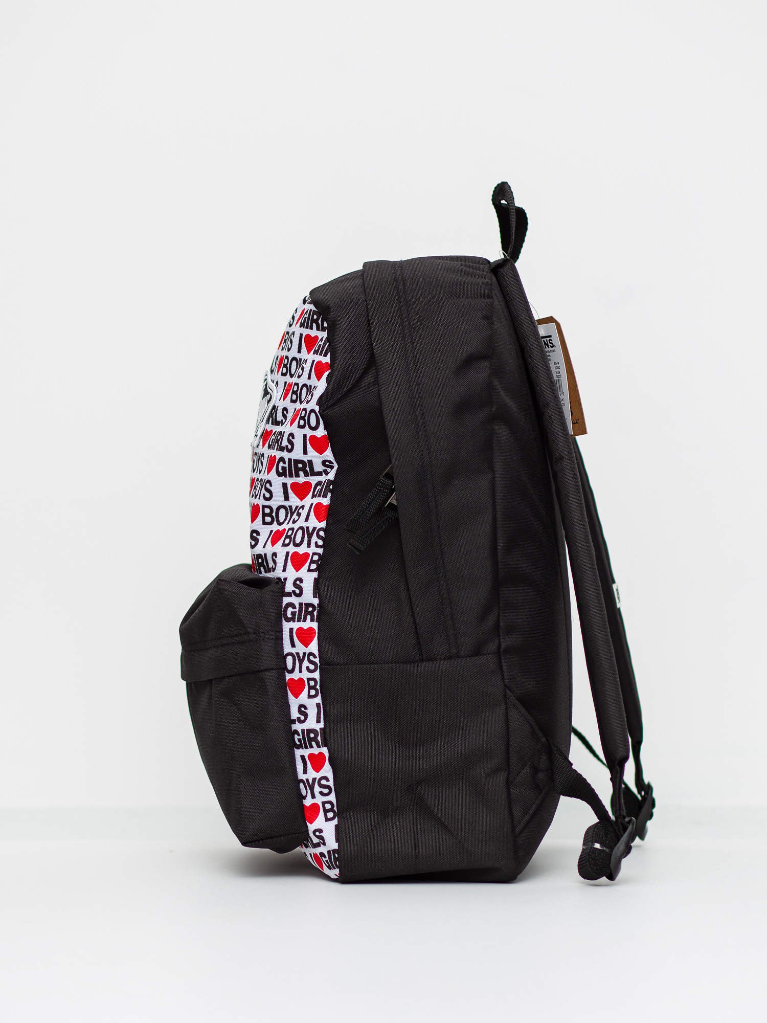 Vans Realm Backpack Wmn (i heart boys girls)