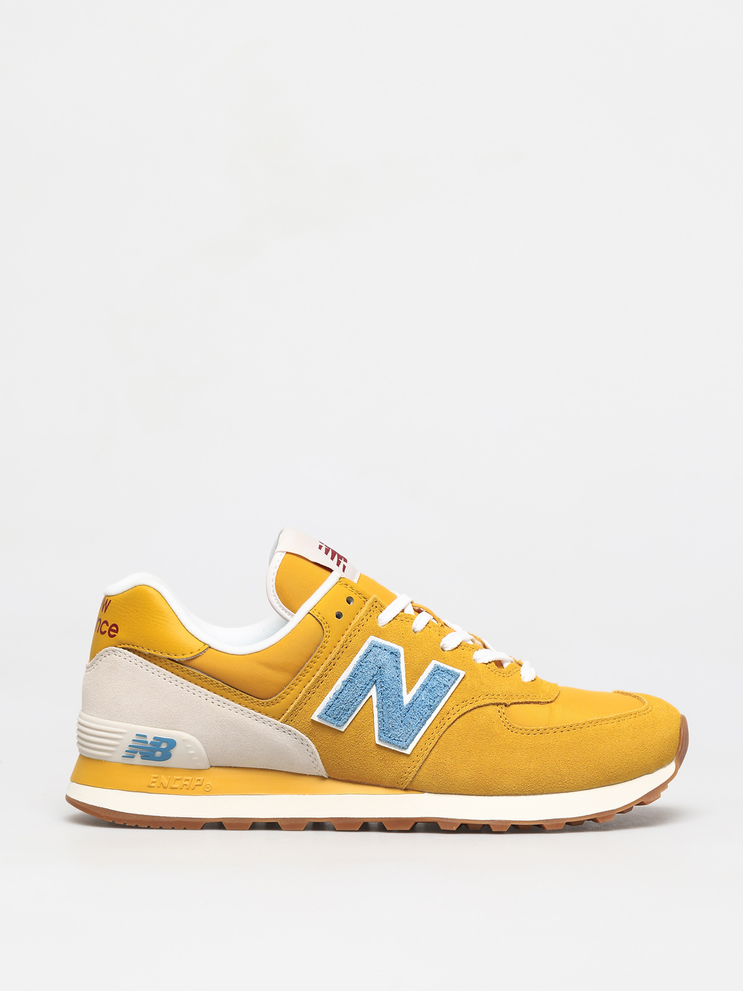 New Balance 574 Shoes (yellow/blue)