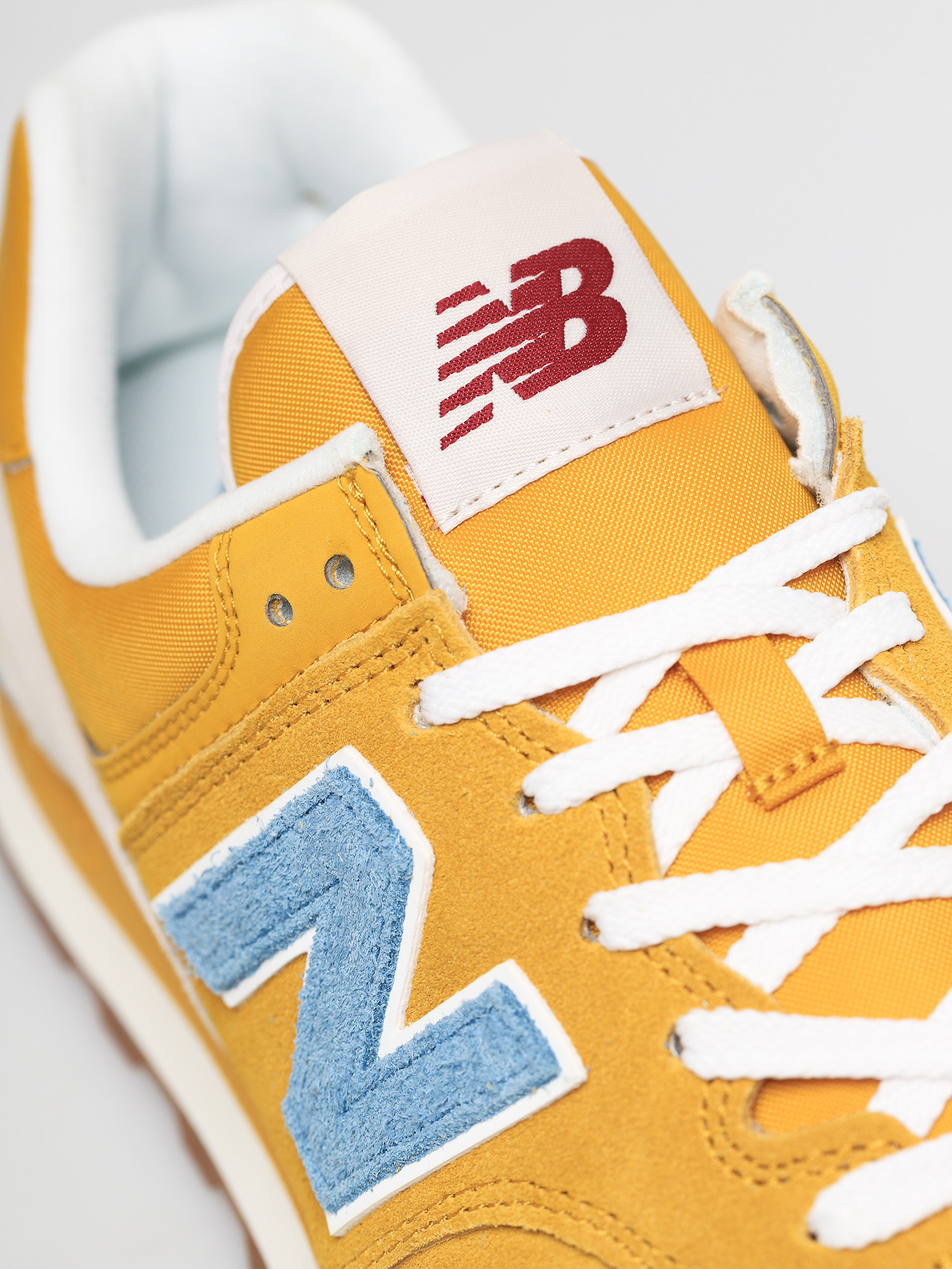 New Balance 574 Shoes (yellow/blue)