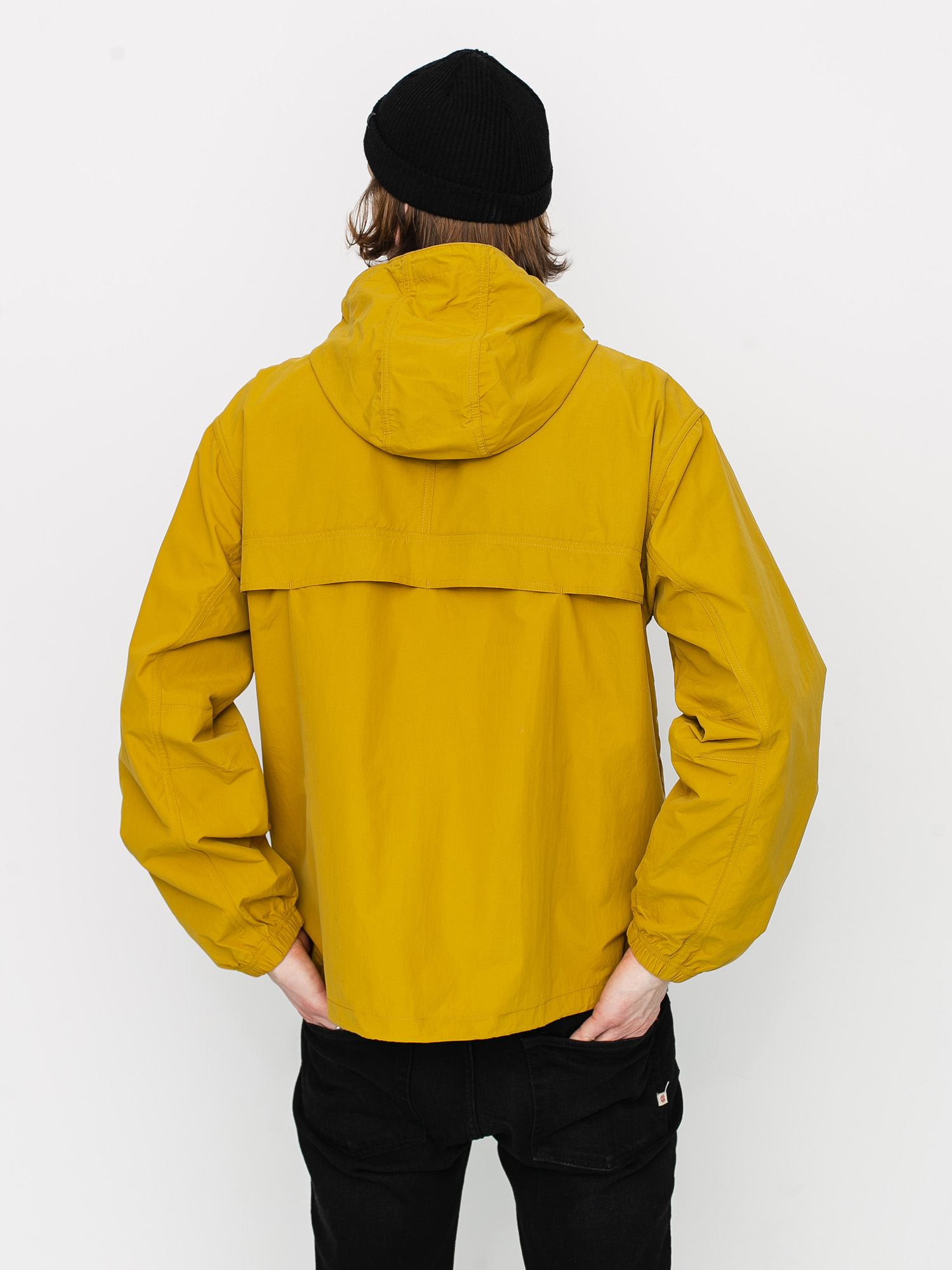 Stussy Packable Anorak Jacket (mustard)