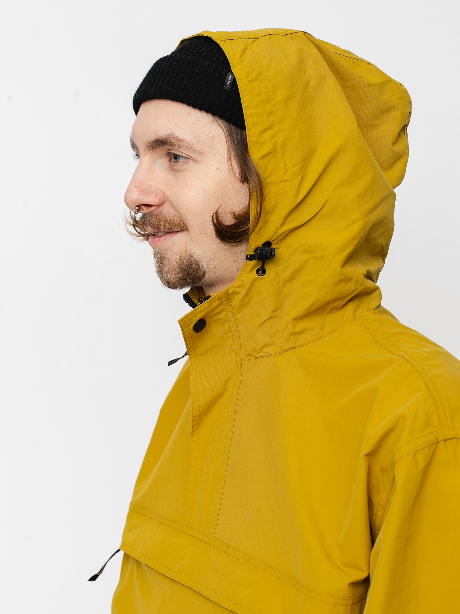 Stussy Packable Anorak Jacket (mustard)