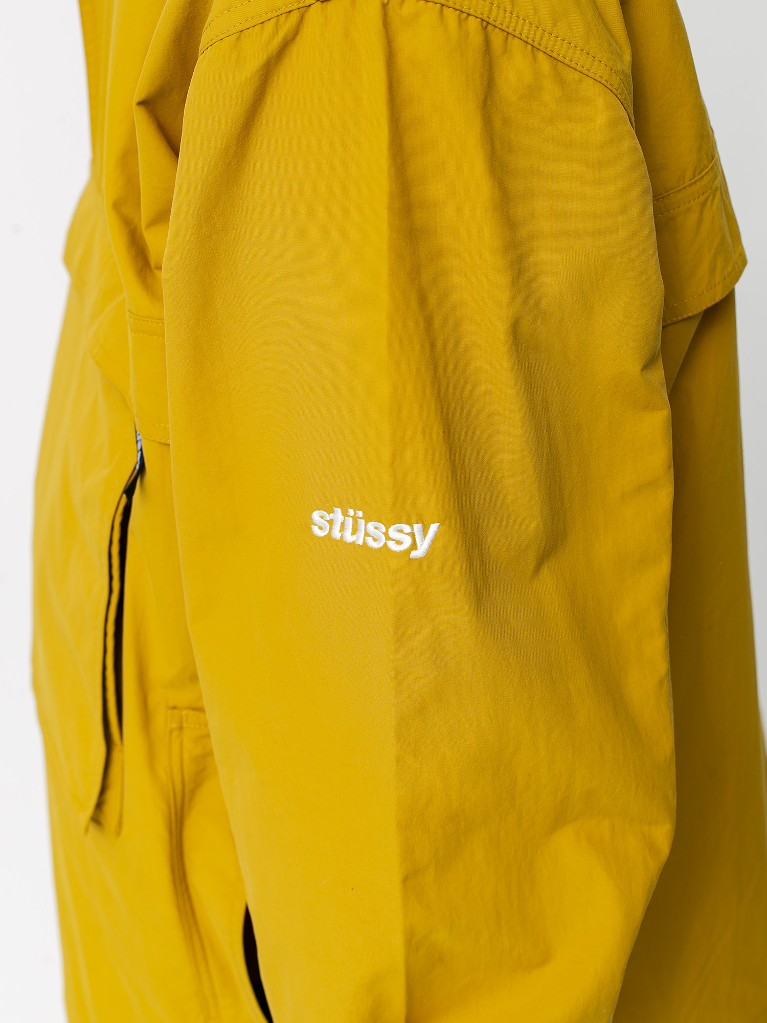 Stussy Packable Anorak Jacket (mustard)