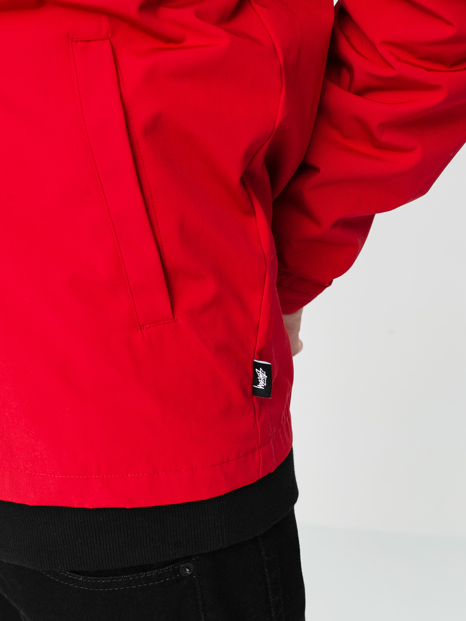 Stussy Classic Coach Jacket (burnt red)