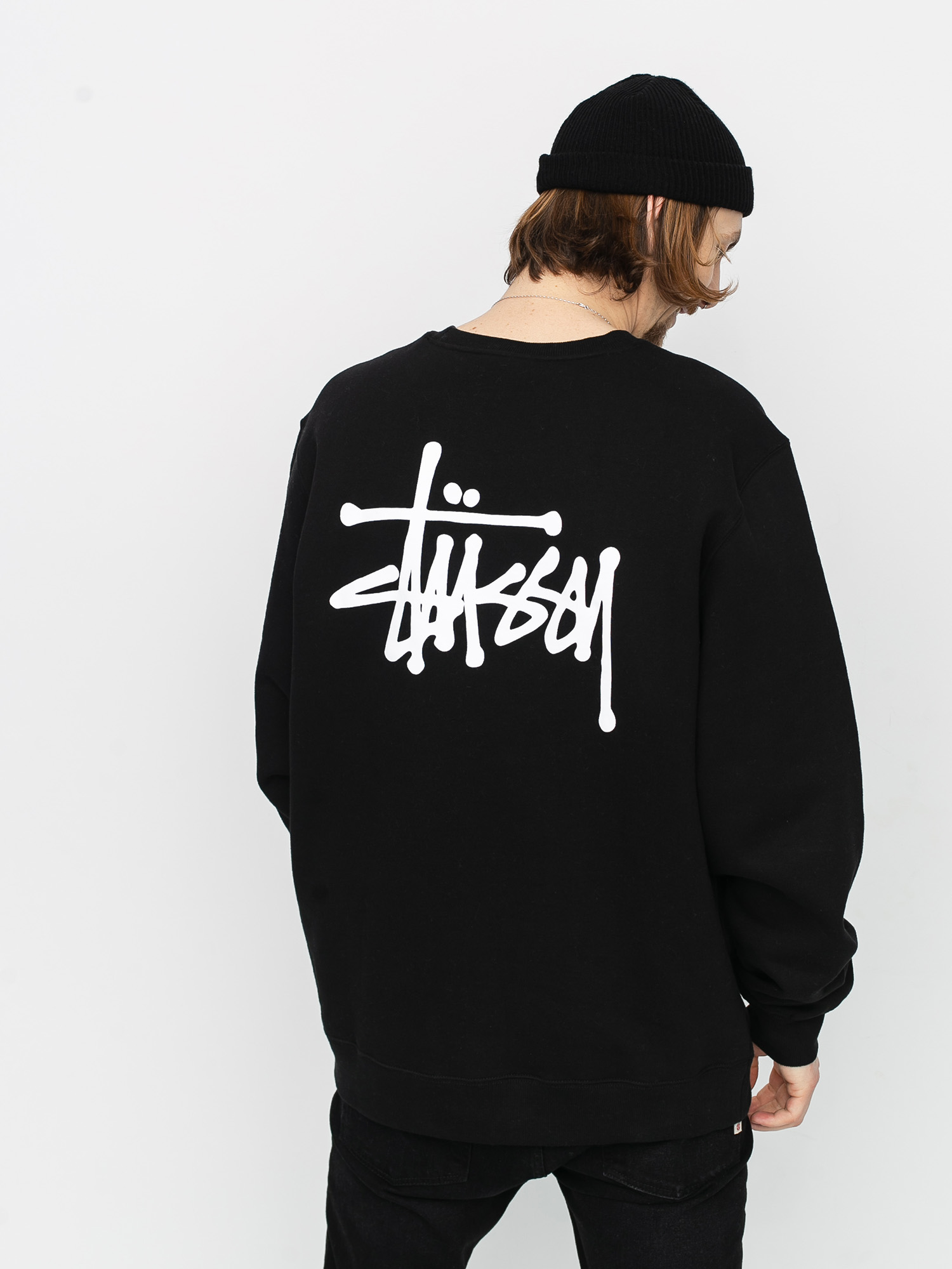 Stussy Basic Sweatshirt - black (black)
