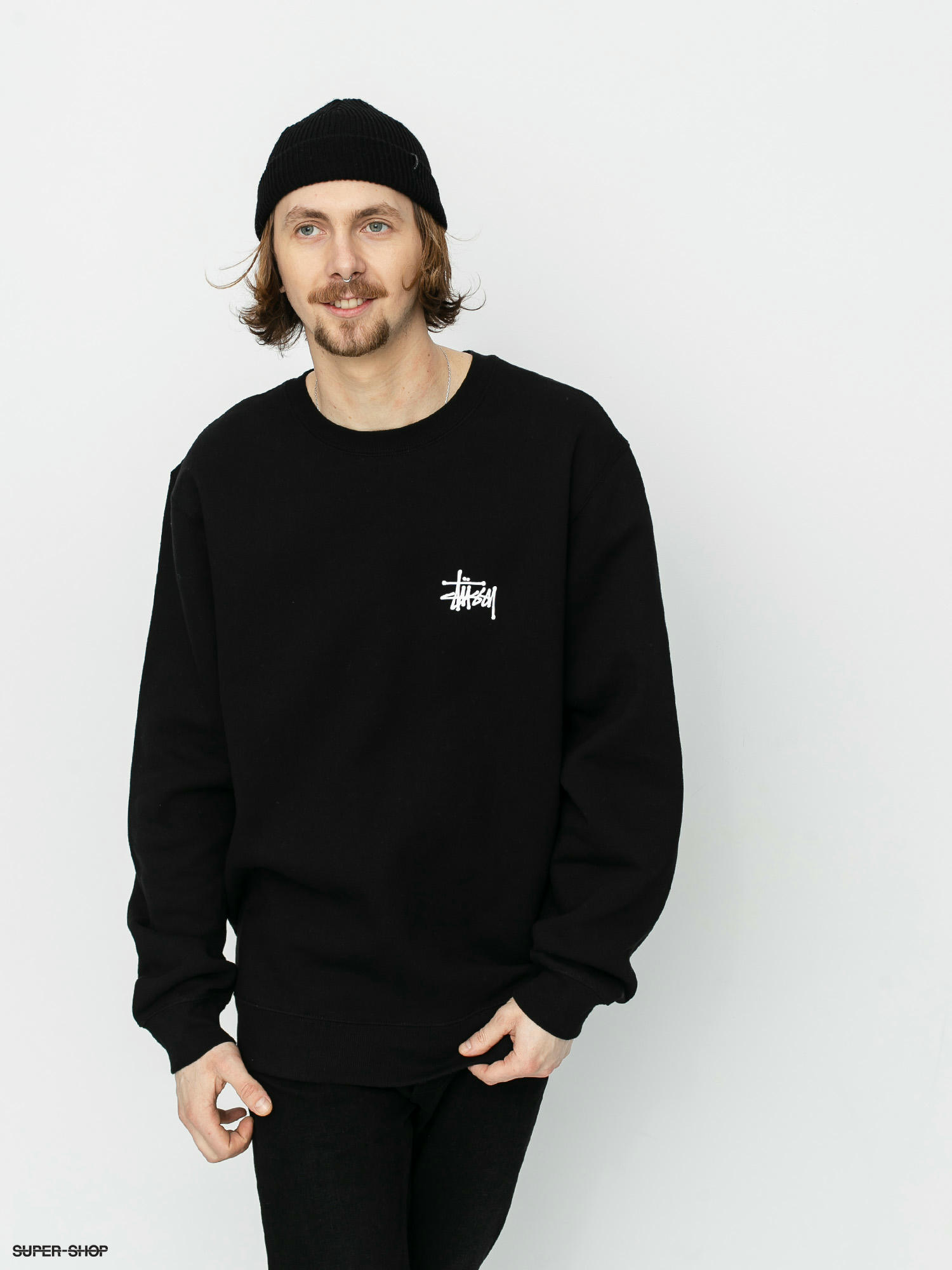Stussy Basic Sweatshirt (black)