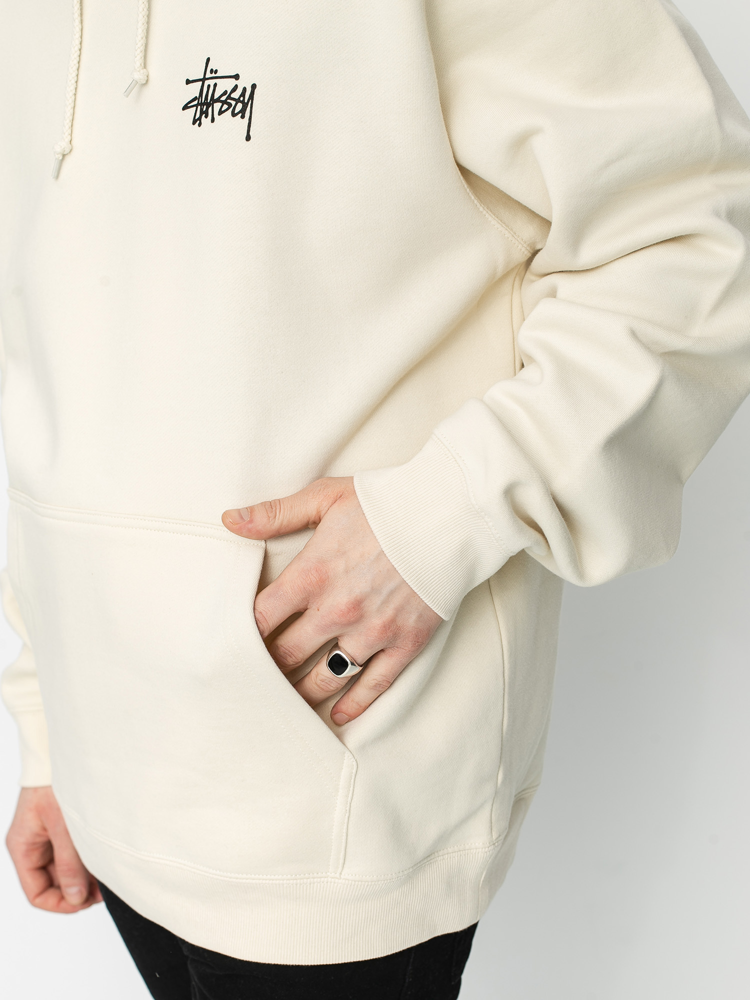Stussy Basic HD Hoodie (cement)
