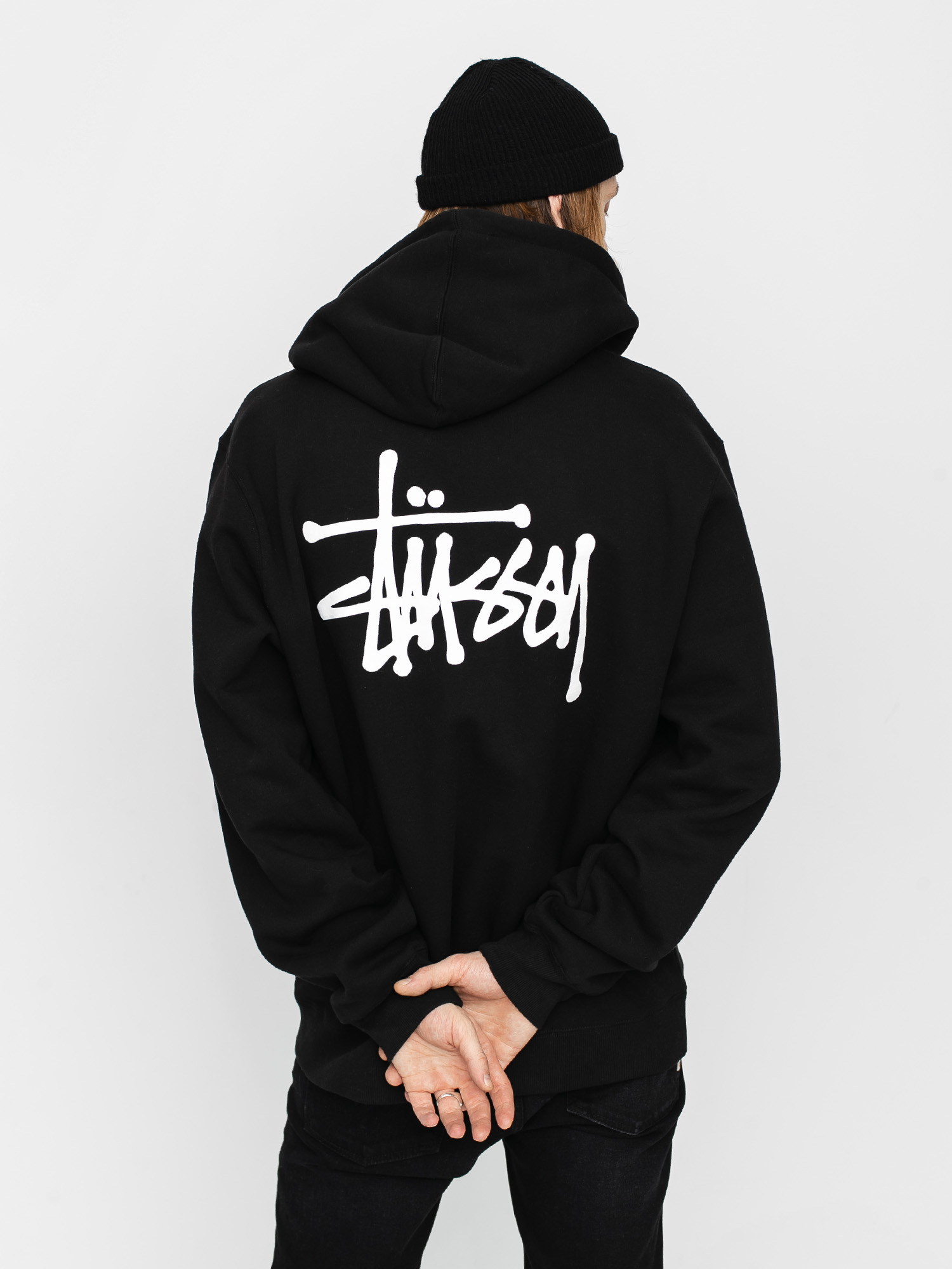 Stussy Basic ZHD Hoodie - black (black)