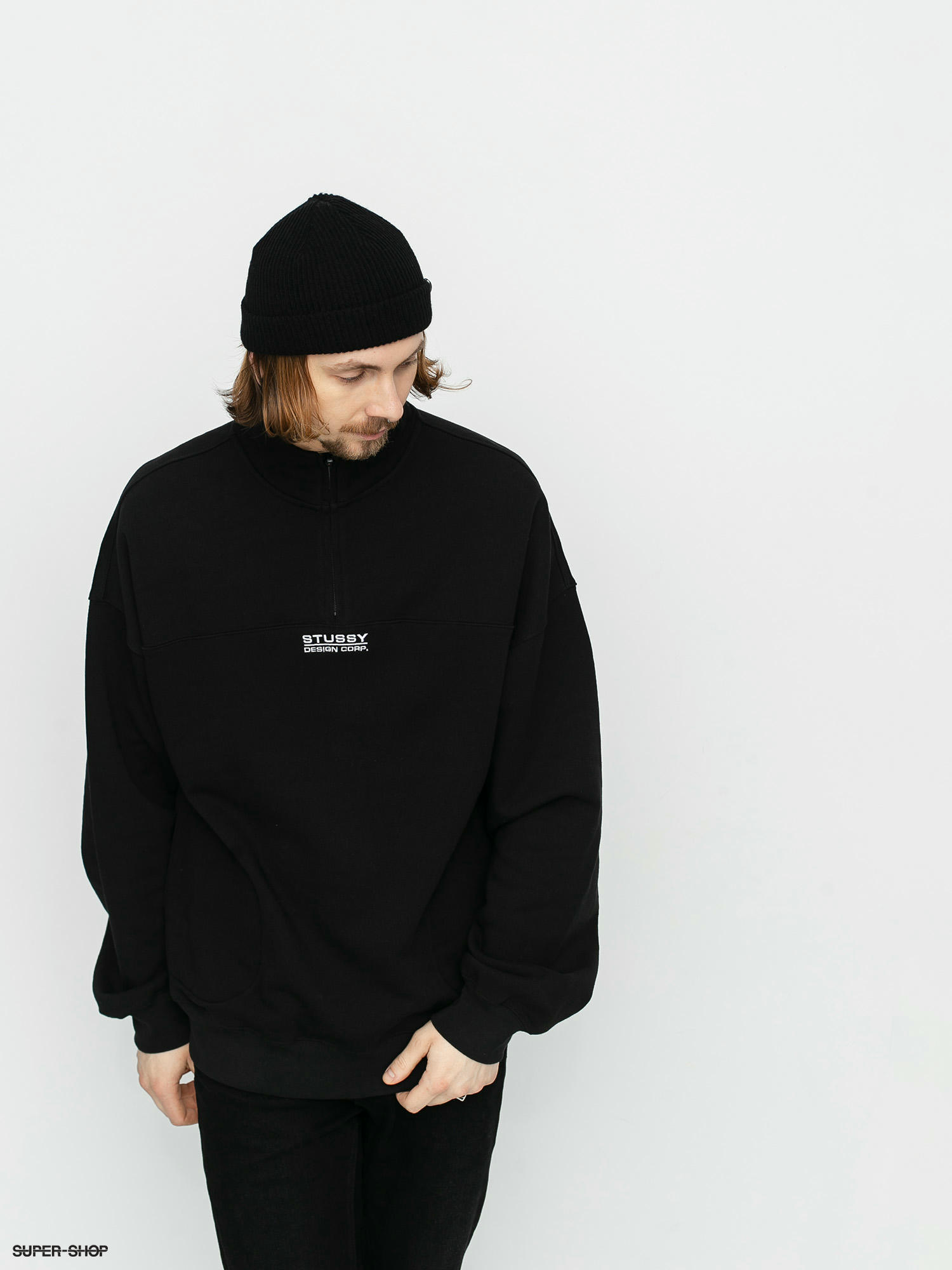 Stussy two clearance tone mock neck