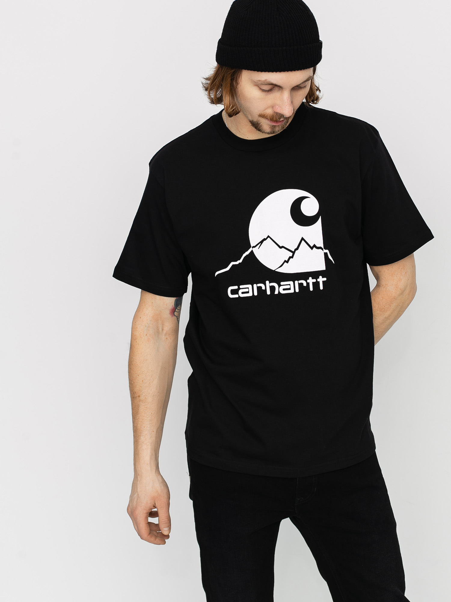 Carhartt WIP Outdoor C T-shirt black (black/white)