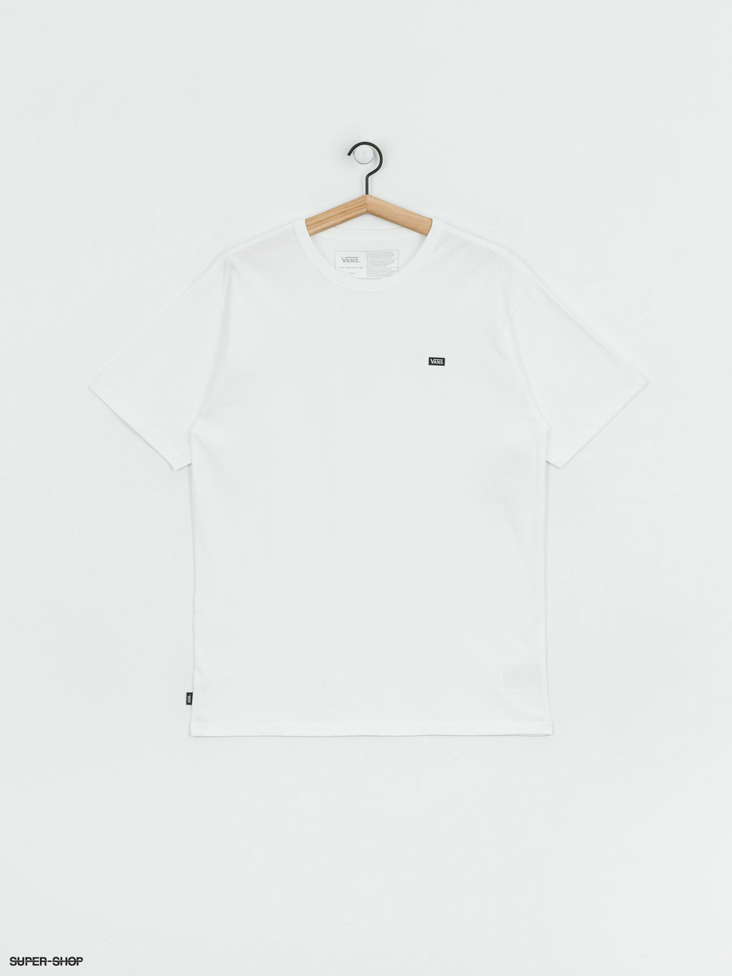 vans off the wall white t shirt