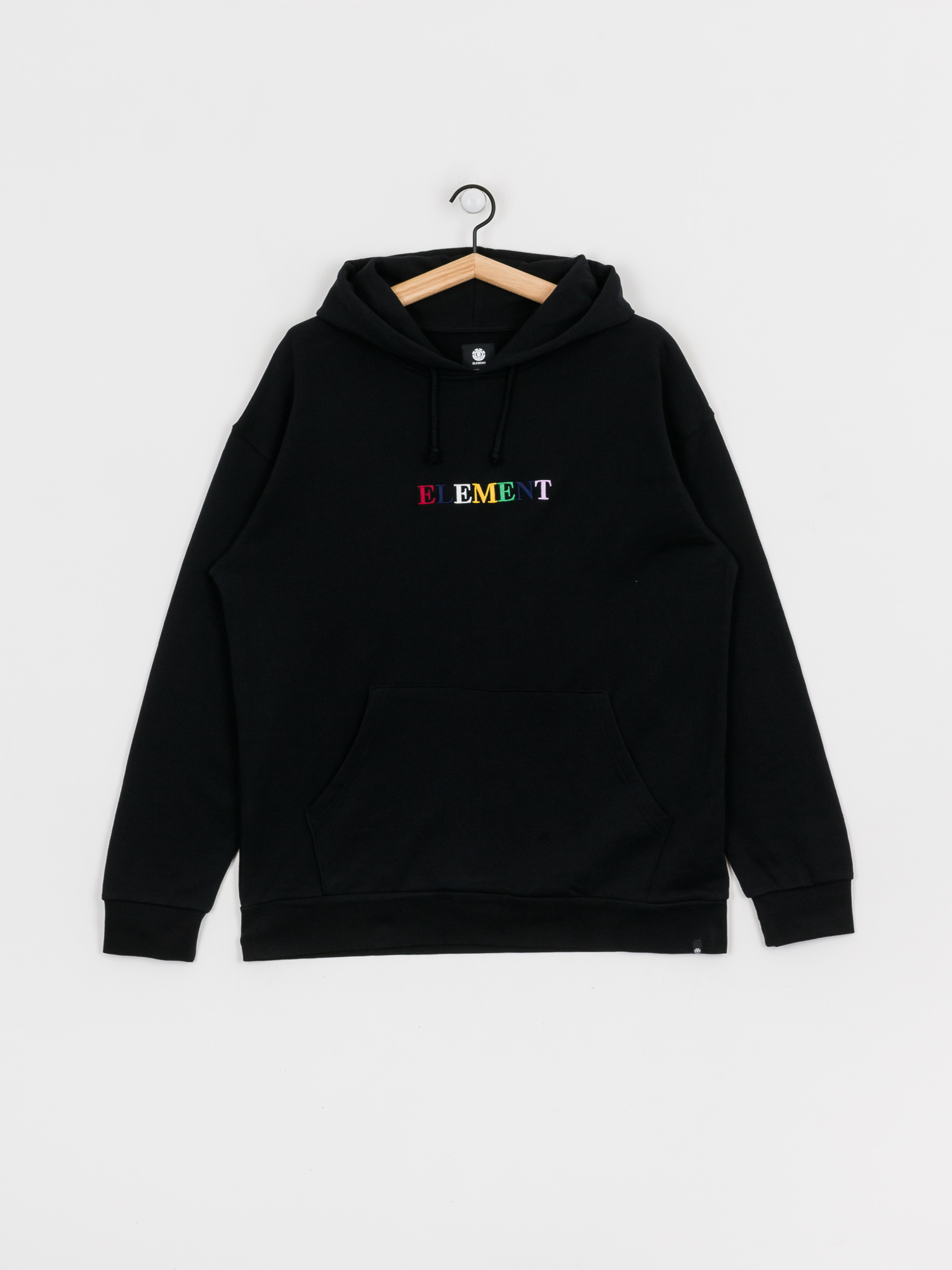 Element Big Rainbow HD Hoodie black flint black