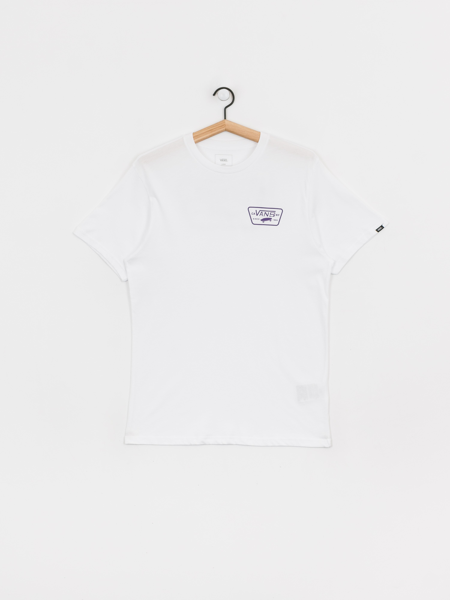 Vans Full Patch Back T-shirt (white/heliotrope)
