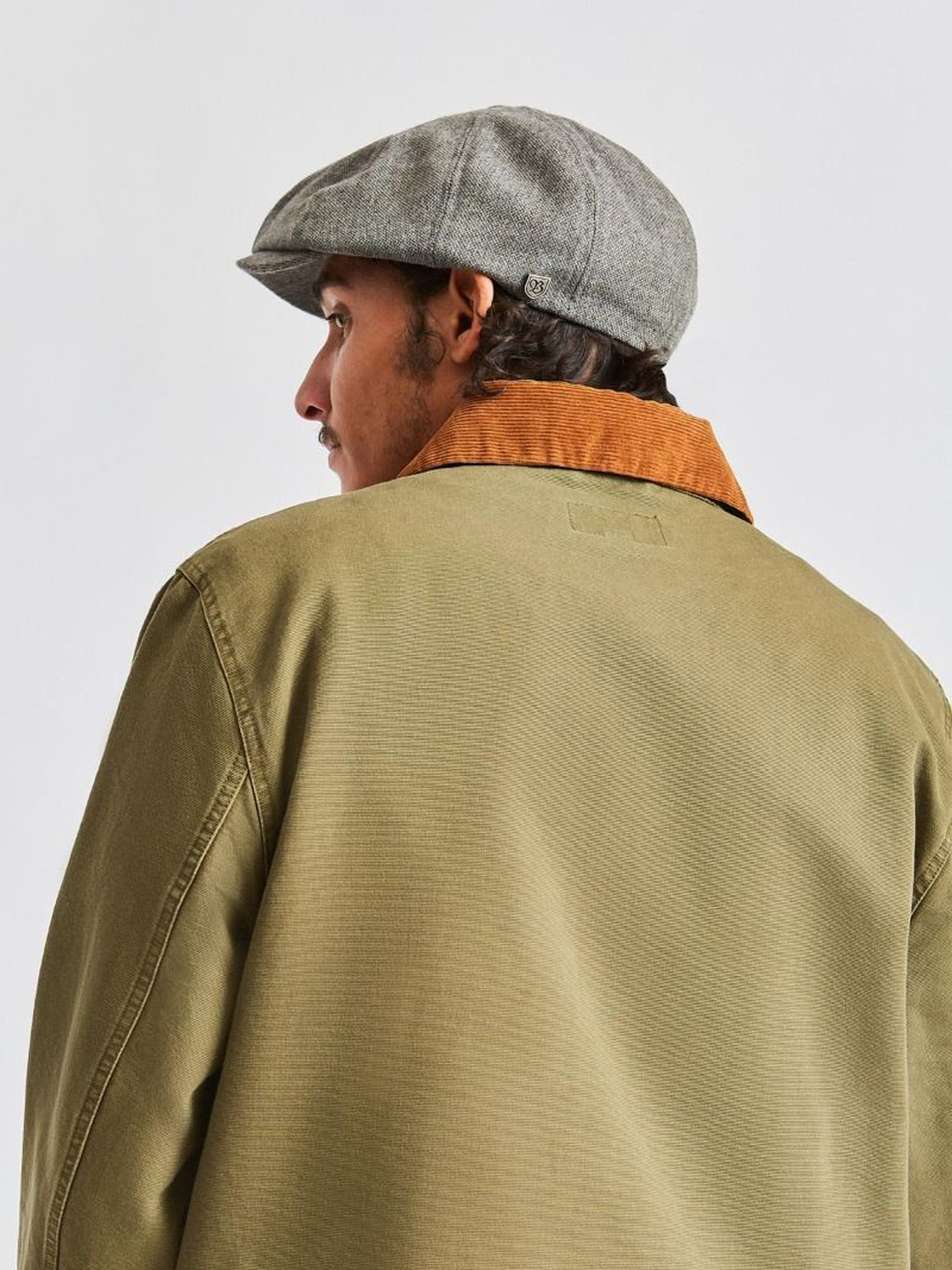 Brixton Brood Lw ZD Flat cap (grey/black)