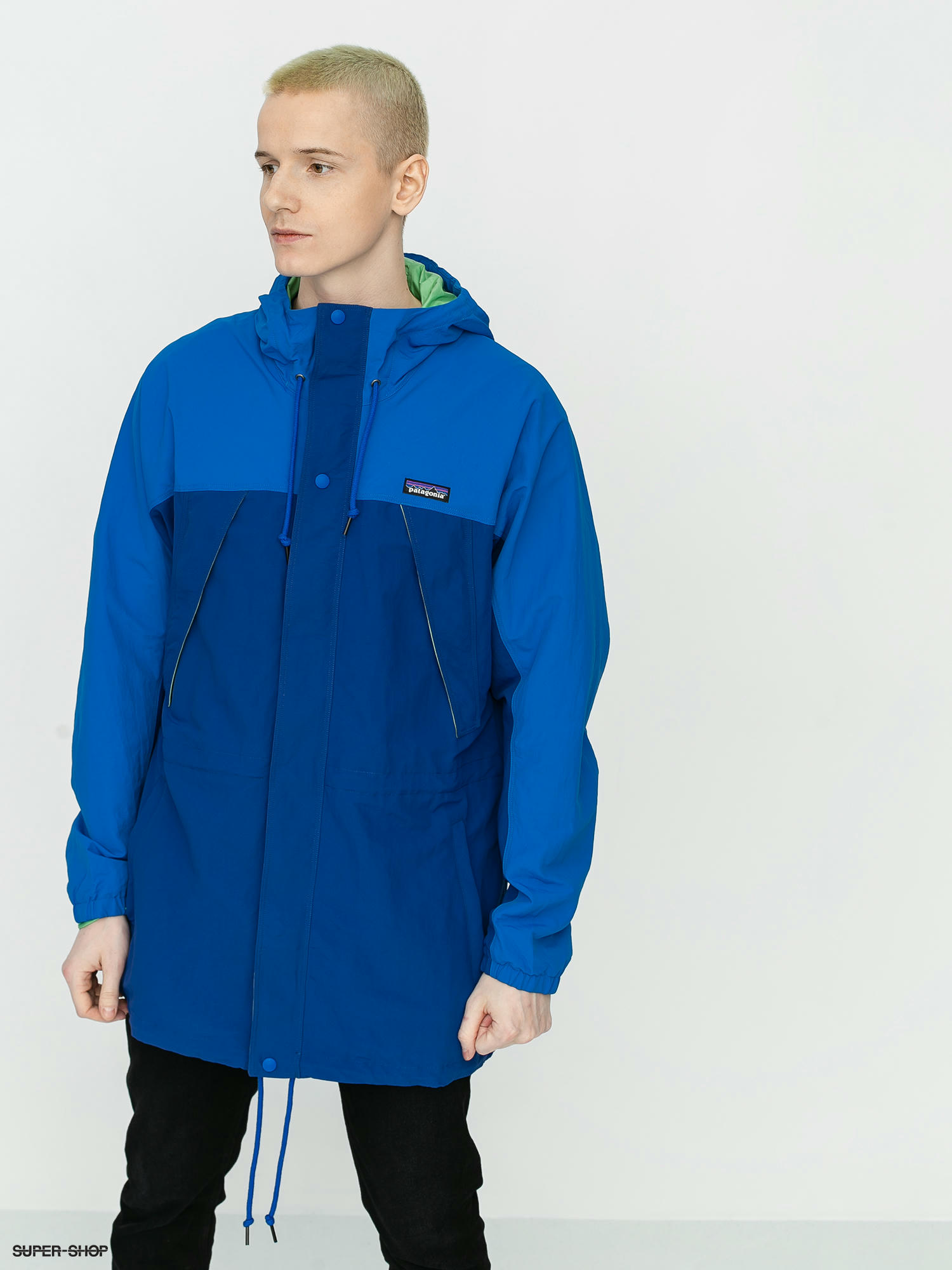 patagonia hoodie blue