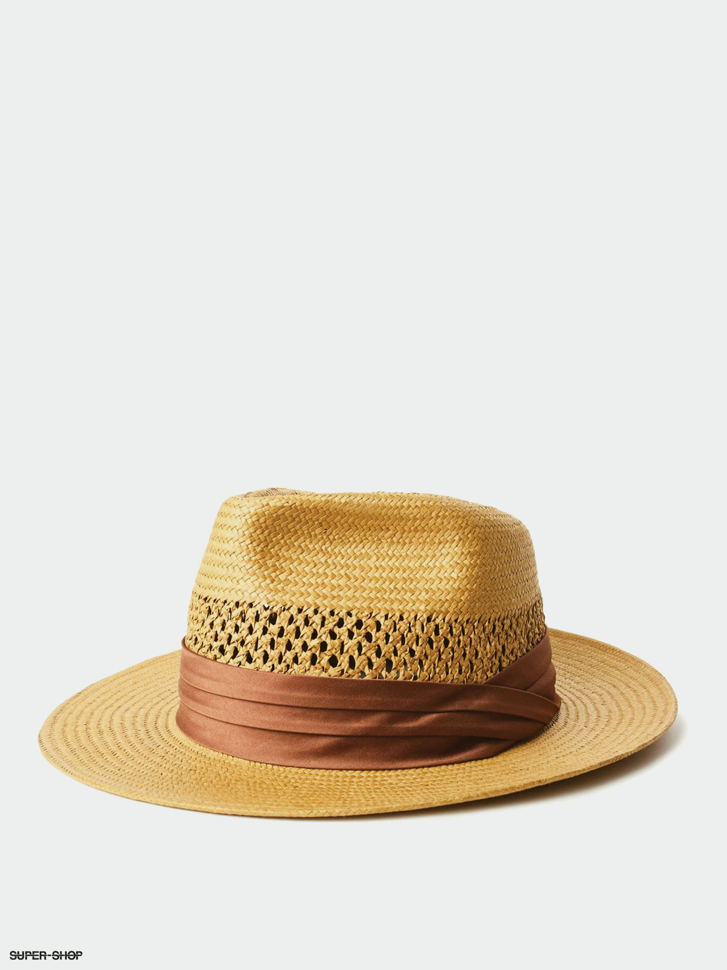 brixton straw fedora hats