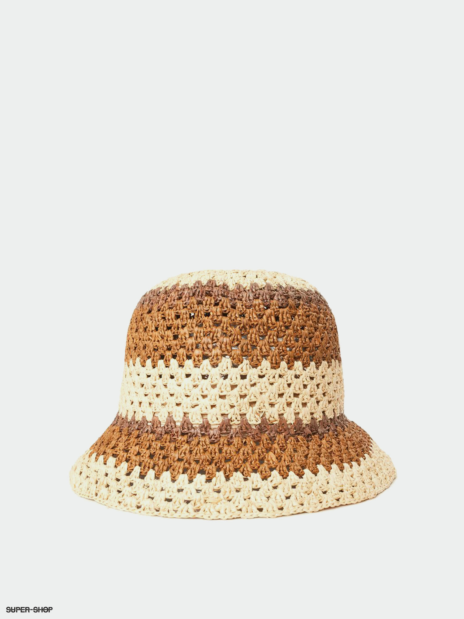 brixton essex raffia bucket hat