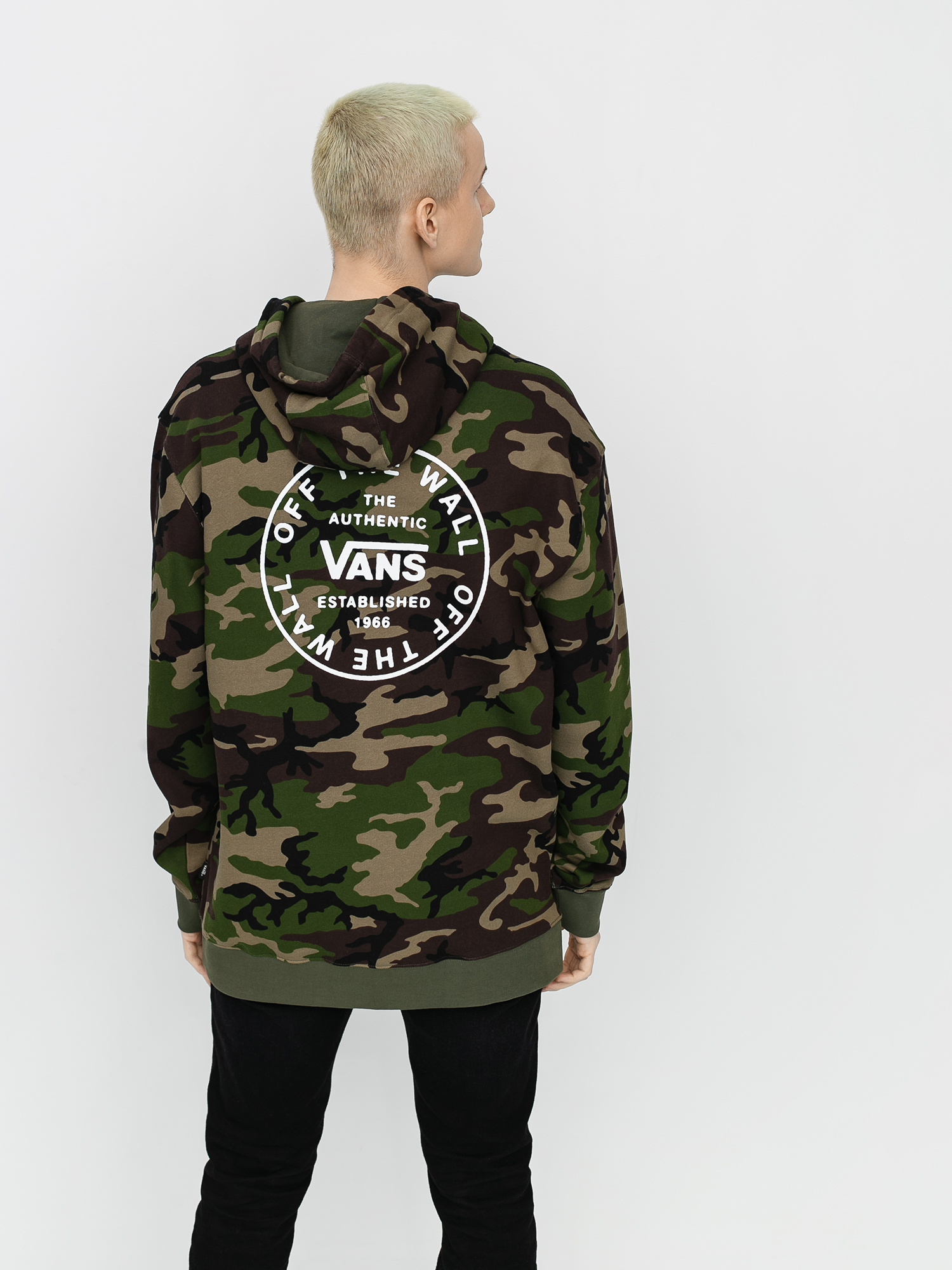 Vans Old Skool Circle HD Hoodie (camo)