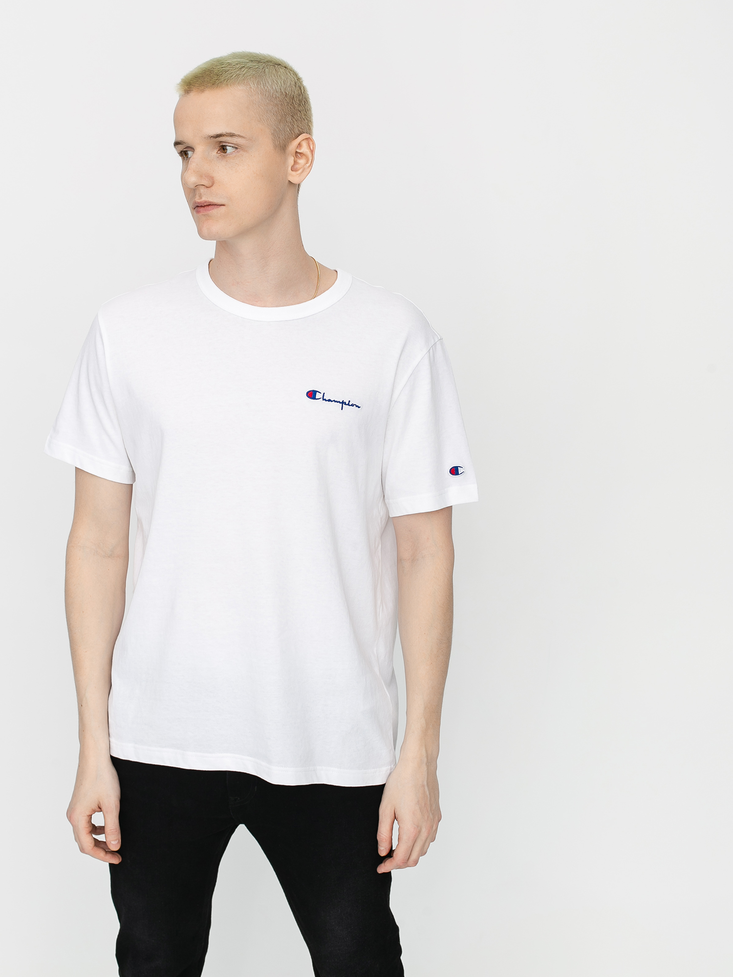 Champion Premium Crewneck 214279 T-Shirt (wht)