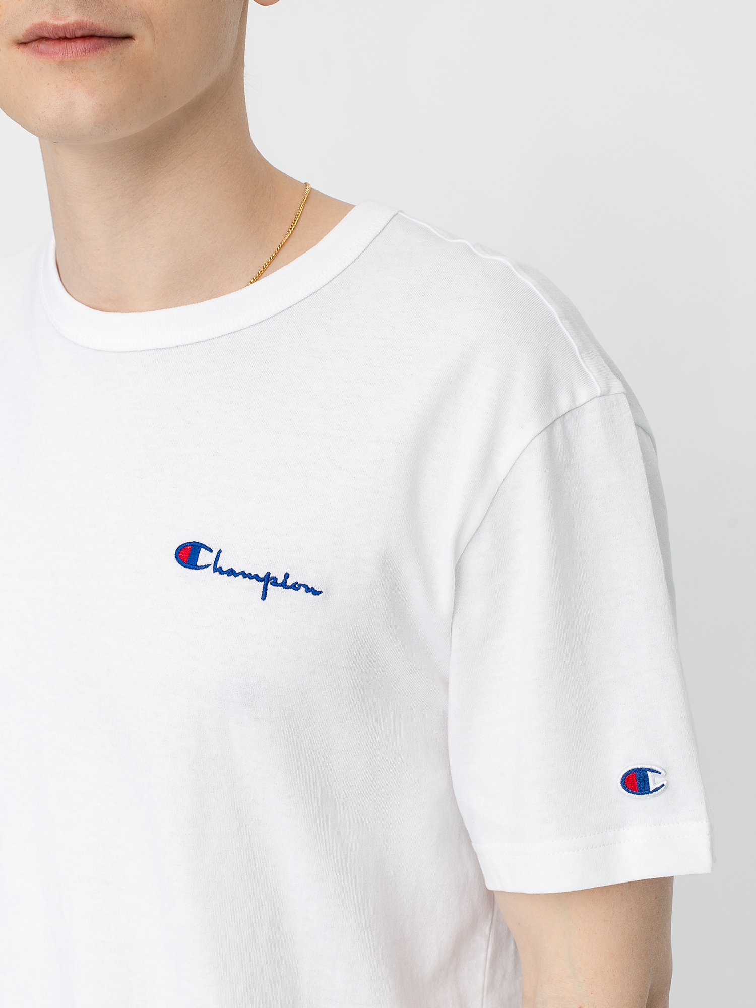 Champion Premium Crewneck 214279 T-Shirt (wht)